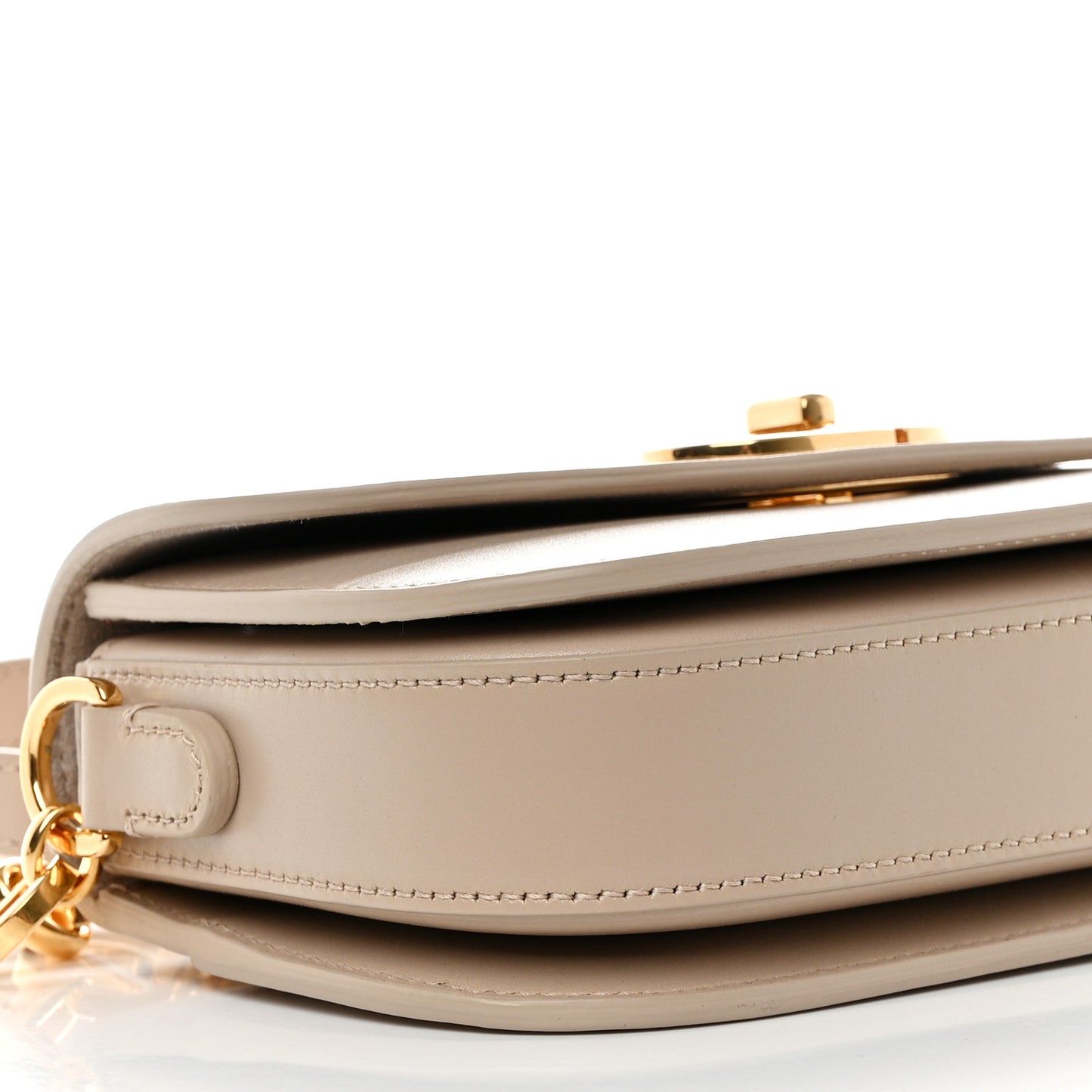 Box Calfskin 30 Montaigne Small Avenue Bag Powder Beige