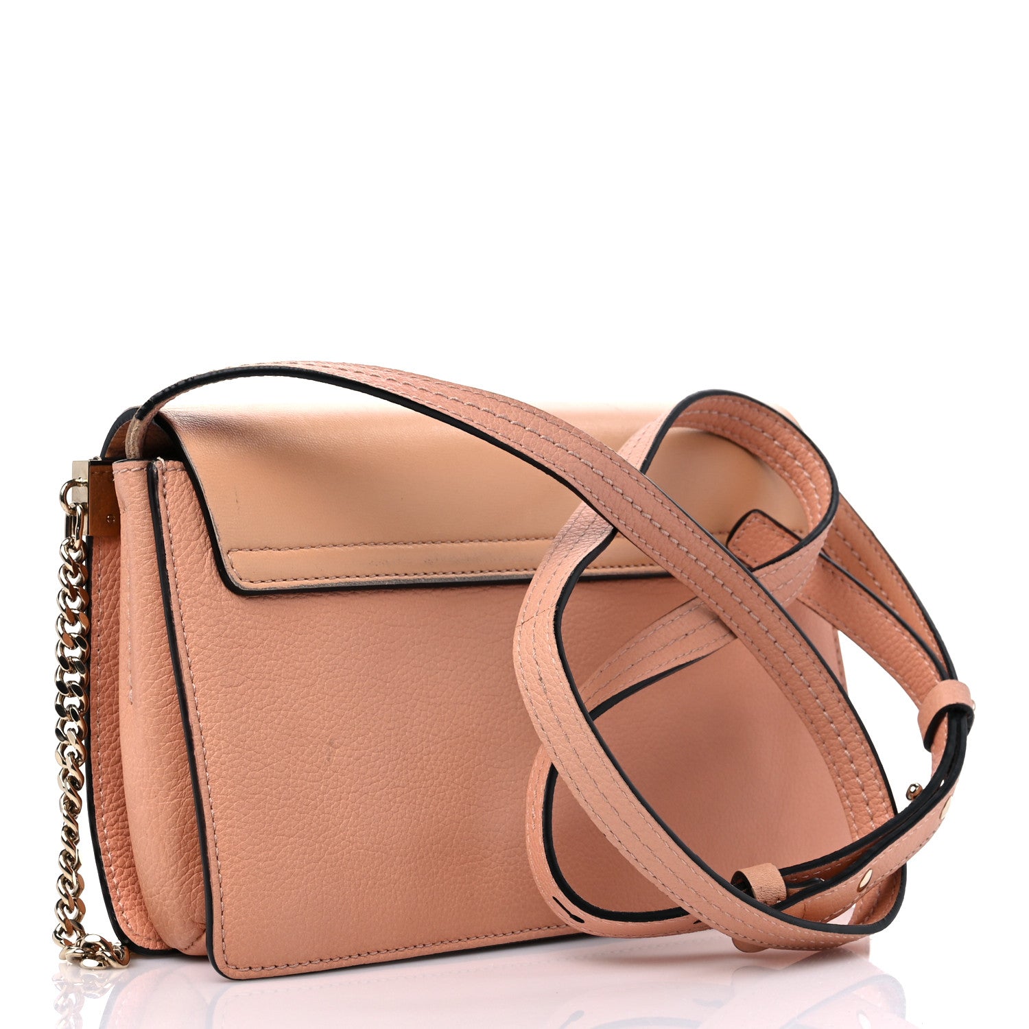 Chloe Calfskin Small Faye Shoulder Bag Blush Nude 3 of 11