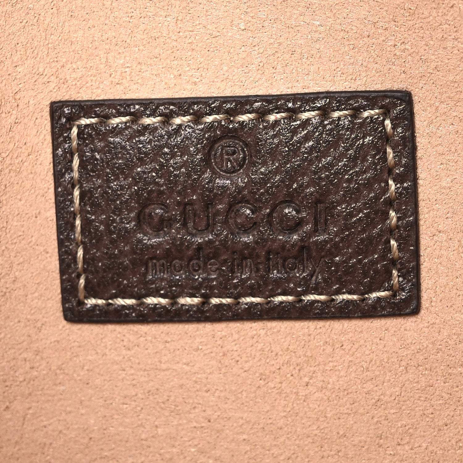 Gucci GG Supreme Monogram Large Ophidia Pouch Clutch Brown 7 of 10