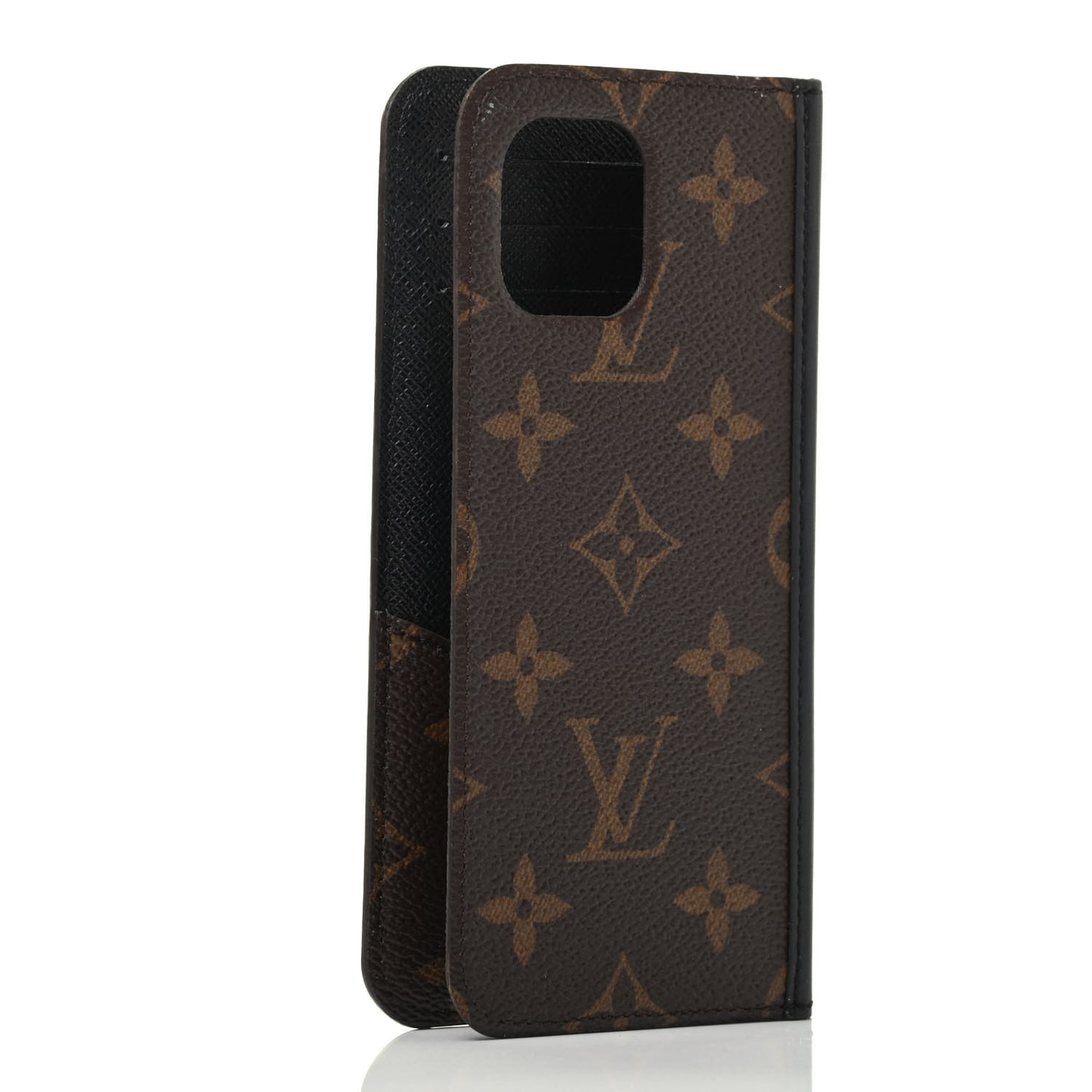 Monogram iPhone 11 Folio Case Black