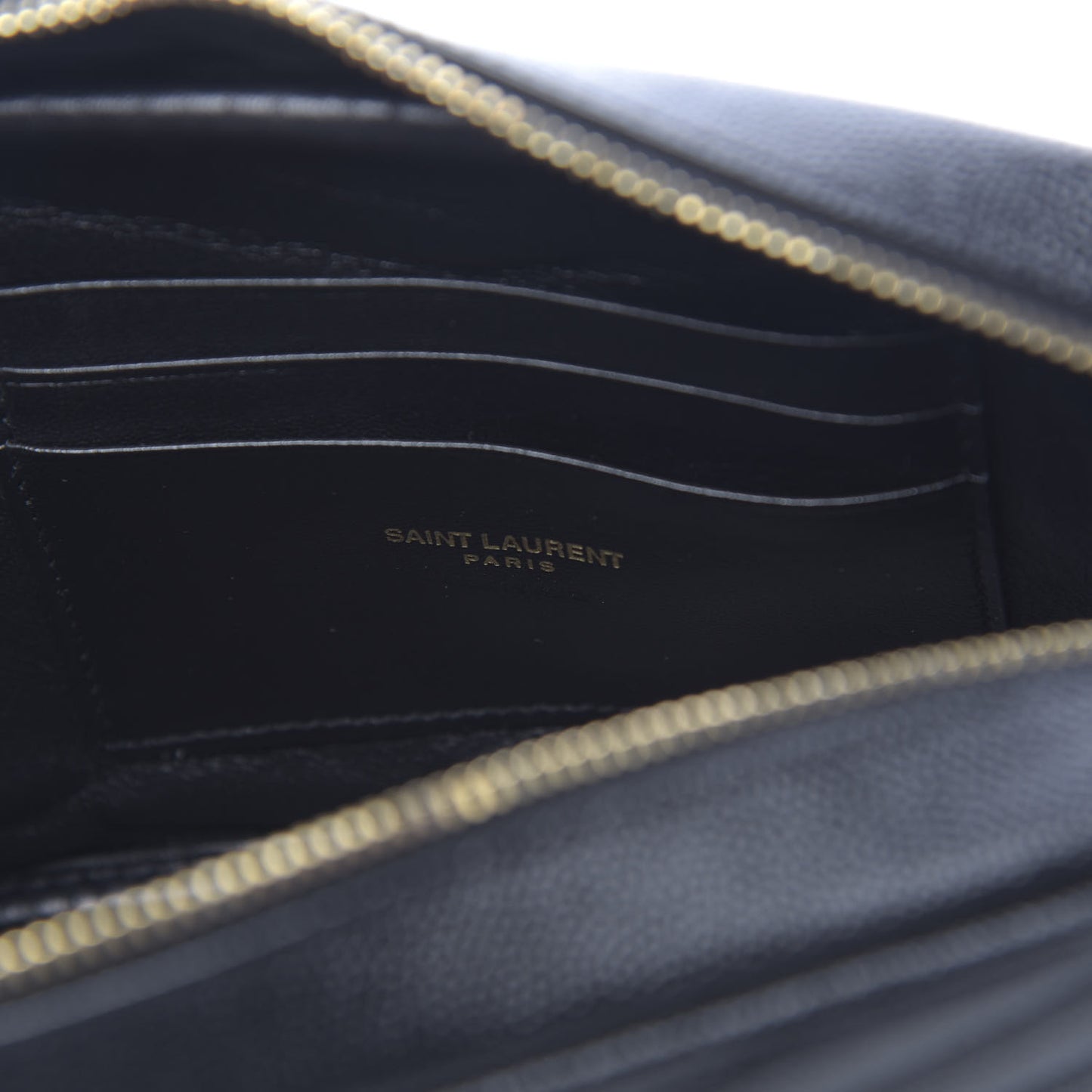 Grain De Poudre Matelasse Monogram Mini Lou Camera Bag Black