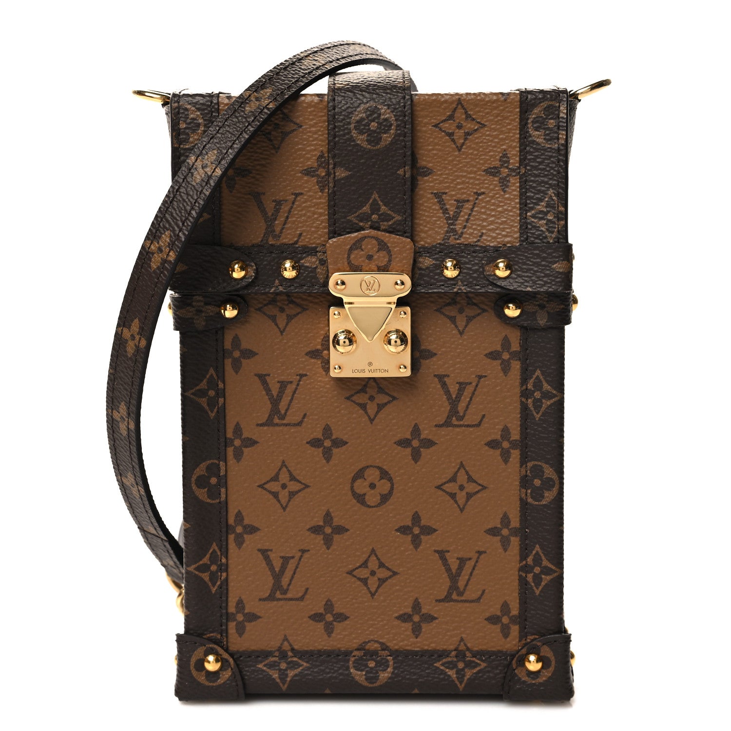 Louis Vuitton Reverse Monogram Pochette Trunk Verticale 1 of 10
