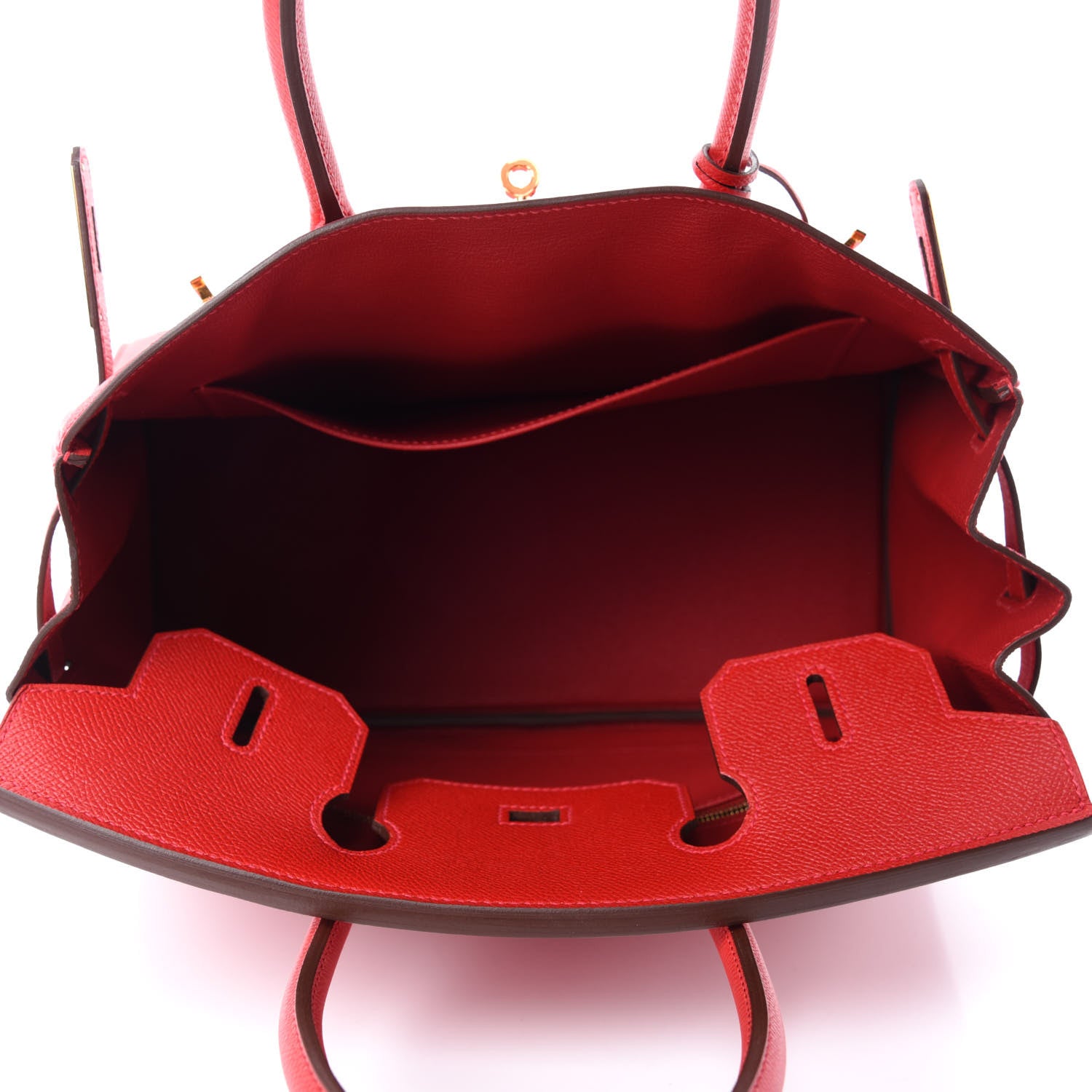 Hermes Epsom Birkin 30 Rouge Casaque 5 of 11