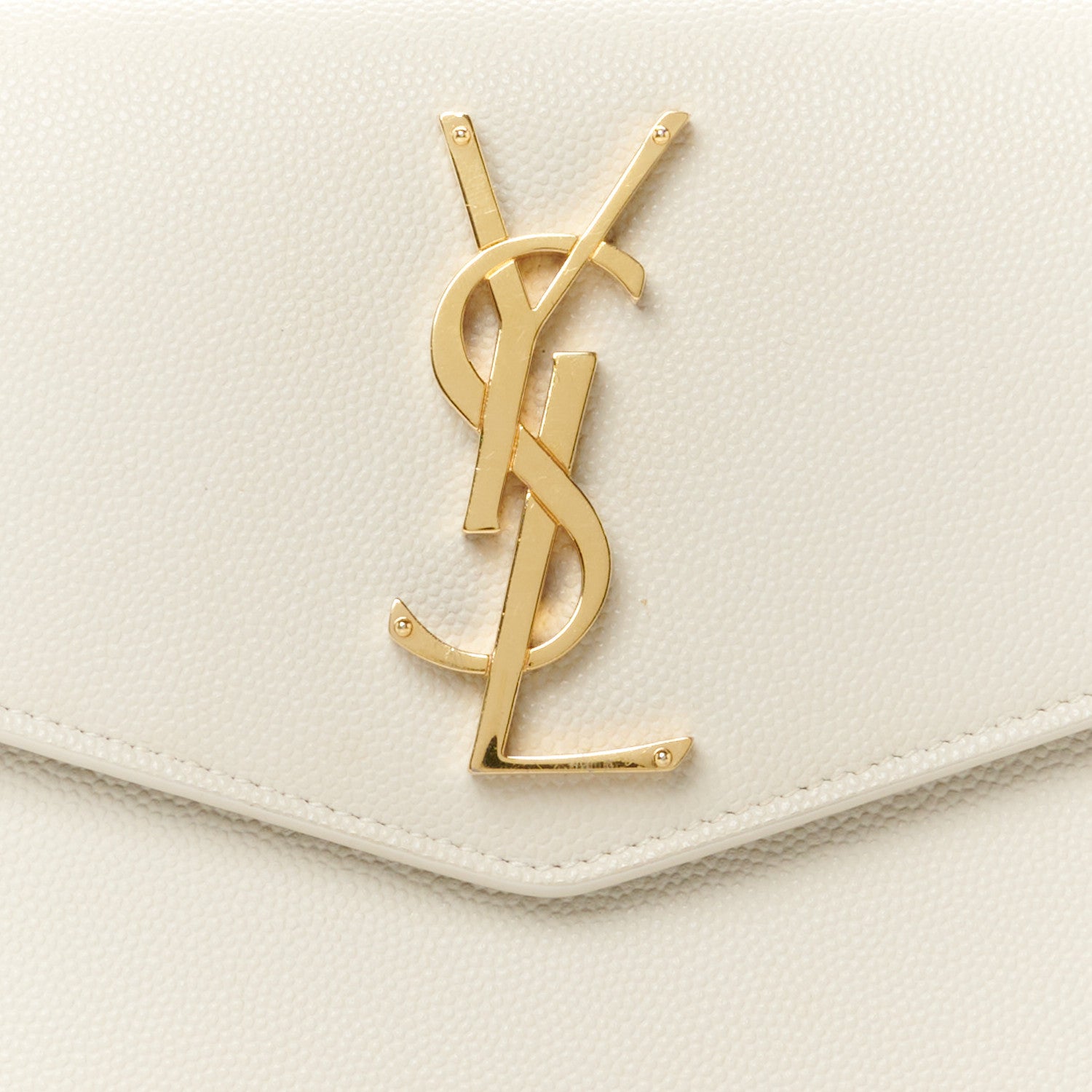 Saint Laurent Grain De Poudre Uptown Pouch Crema Soft 8 of 8