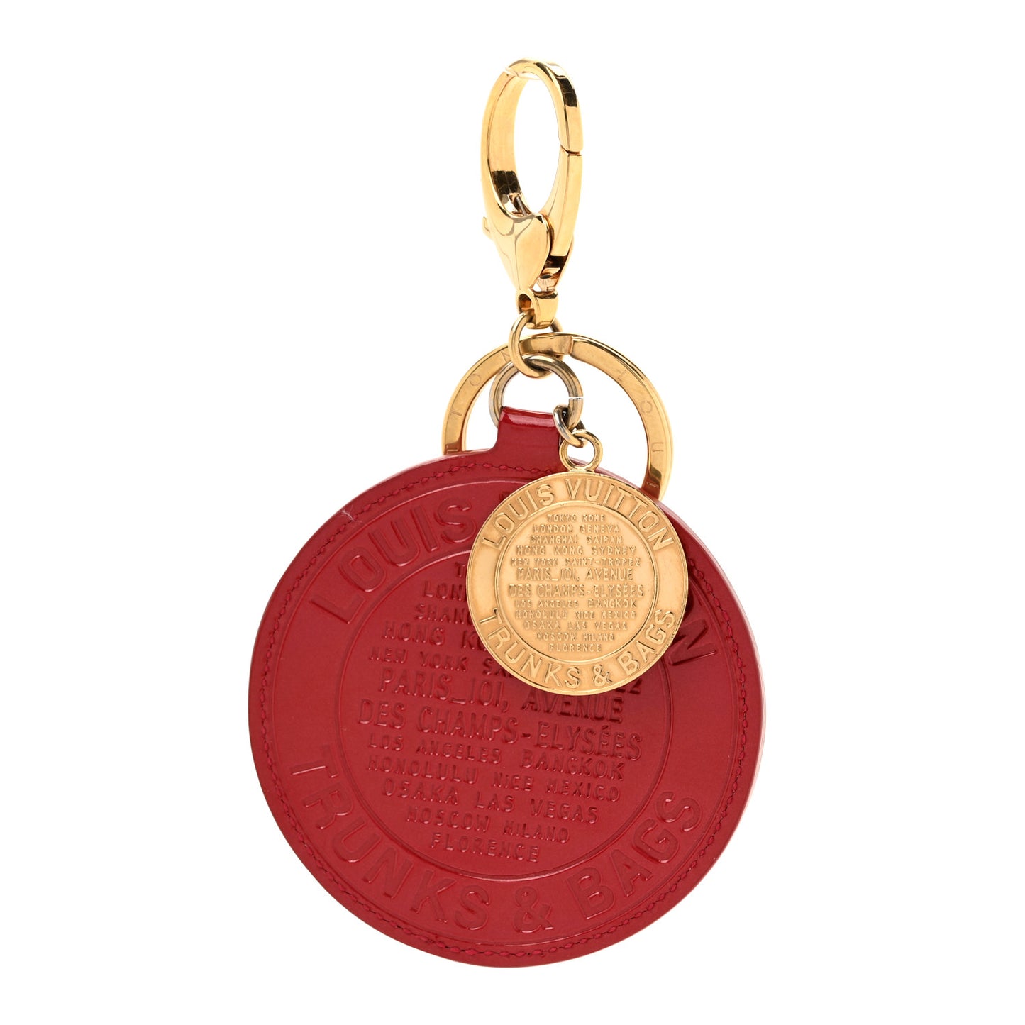 Vernis Trunks and Bags Bag Charm Pomme d'Amour