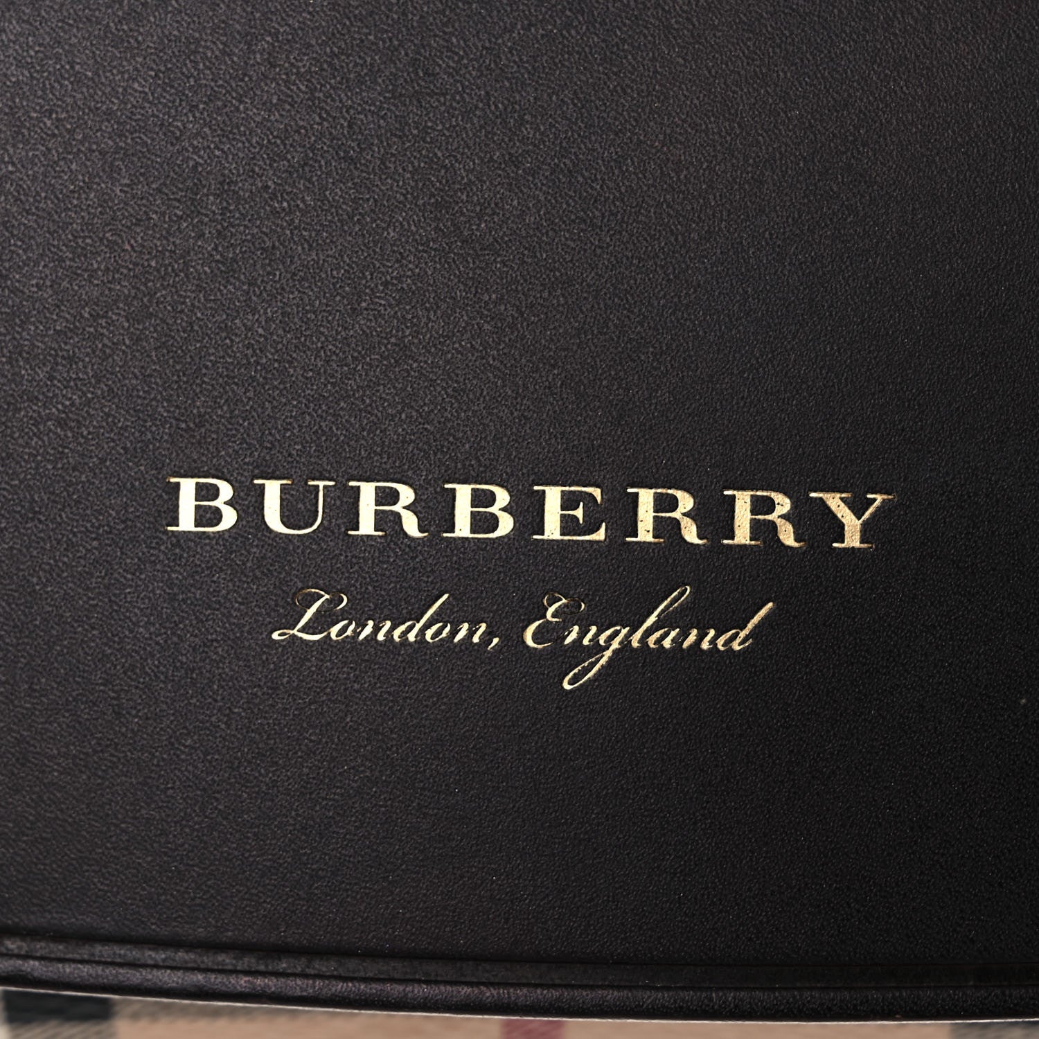 Burberry Haymarket Check Baby Bridle Saddle Bag Dark Clove Brown 5 of 20