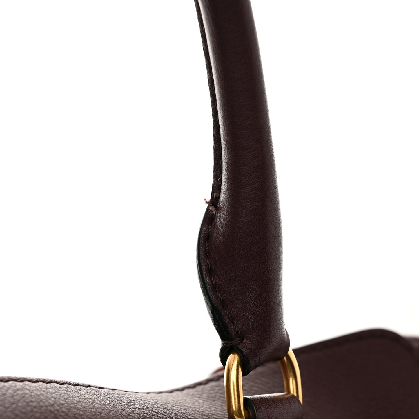 Marais Calfskin Medium Belt Bag Deep Claret