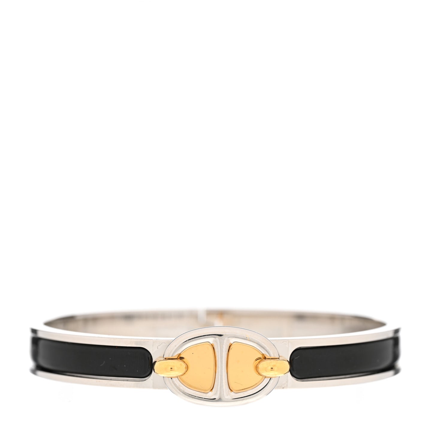 Enamel Mini Clic Chaine d'Ancre Bracelet PM Black