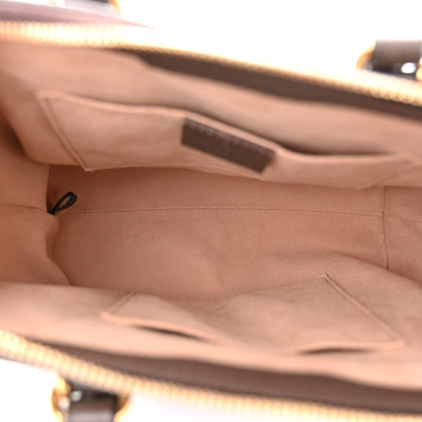 GG Supreme Monogram Small Ophidia Tote Bag Brown