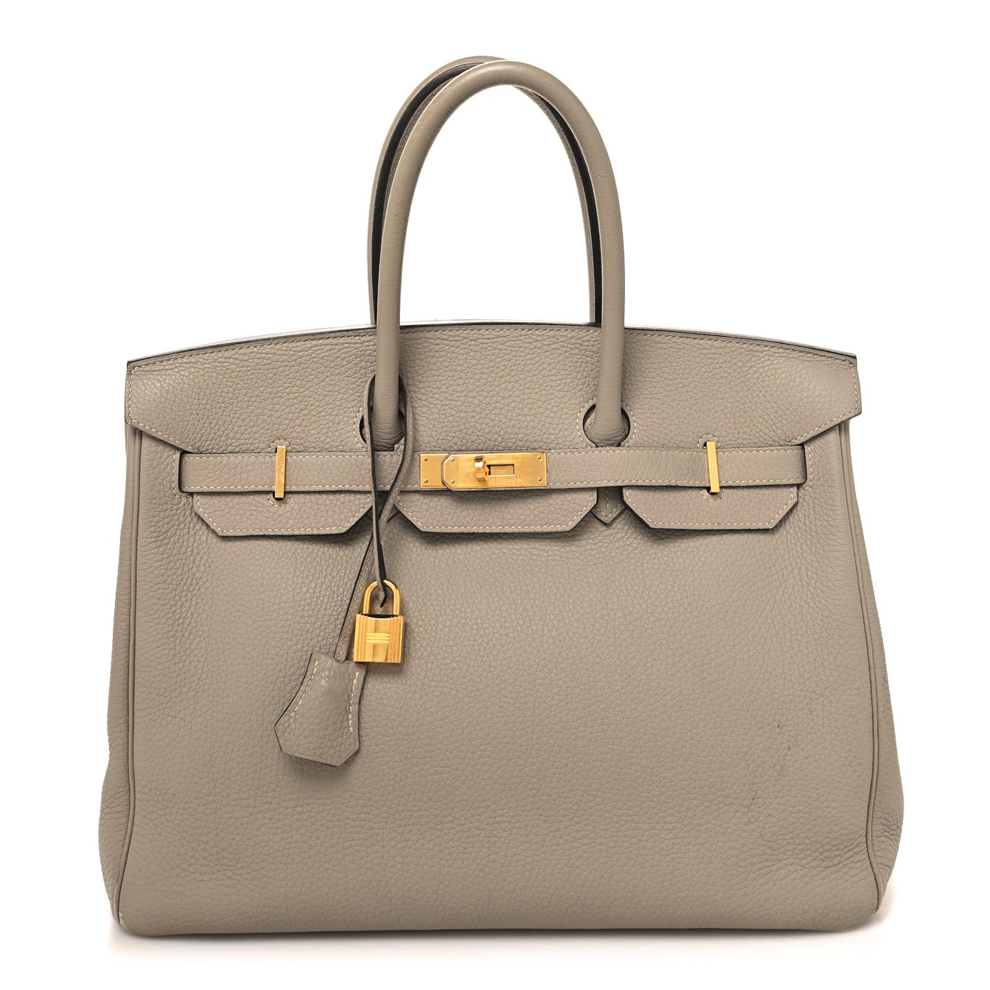Togo Birkin 35 Gris Tourterelle