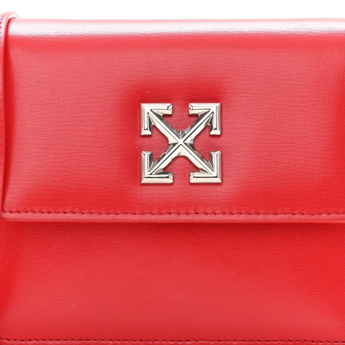 Calfskin Jitney 2.8 Belt Bag Crossbody Red
