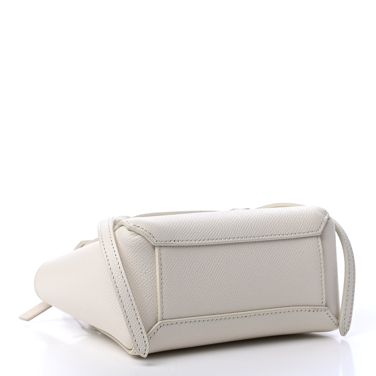 Grained Calfskin Pico Belt Bag Rice