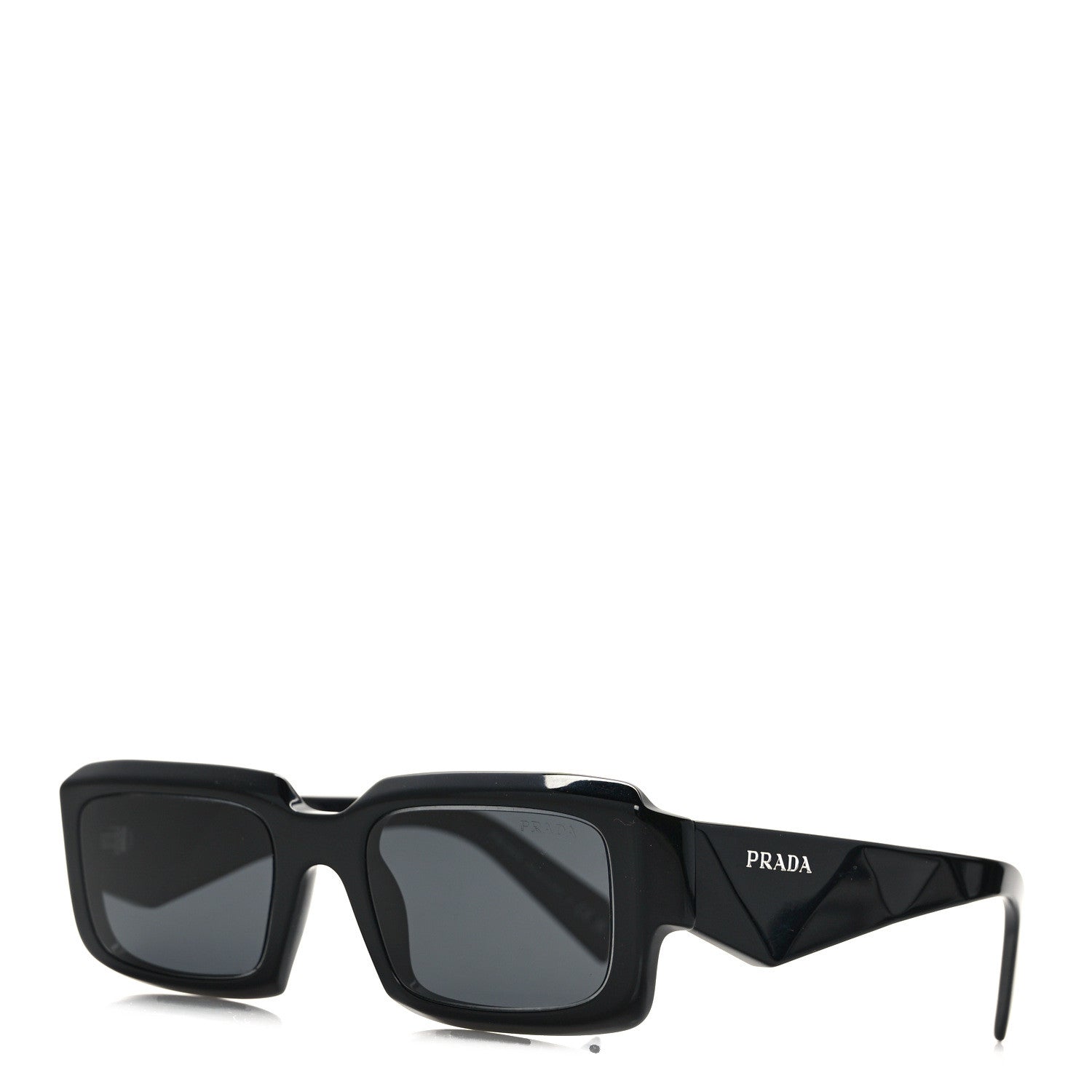 Prada Acetate Symbole Sunglasses SPR 27Z Black 1557834 – FASHIONPHILE