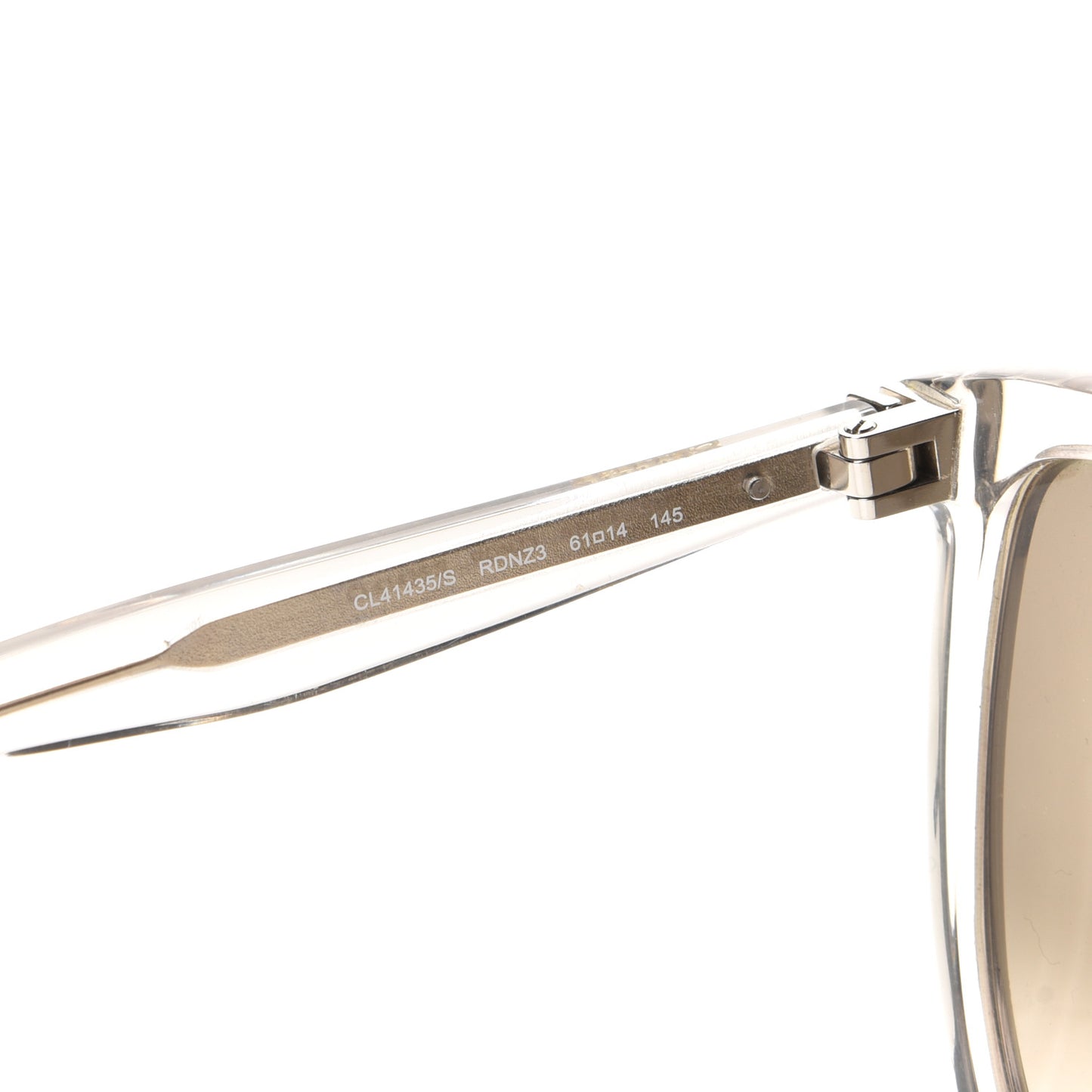 Acetate Thin Shadow Sunglasses CL41435/S Transparent