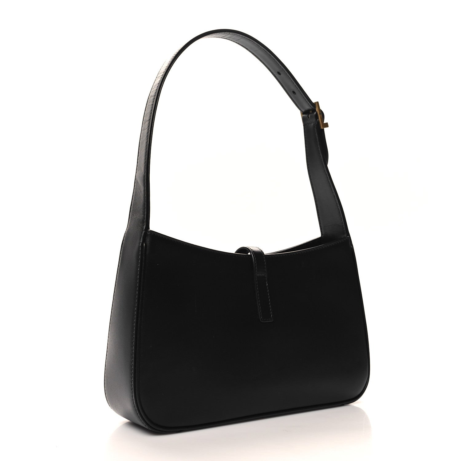 Saint Laurent Smooth Calfskin Le 5 A 7 Hobo Black 3 of 11