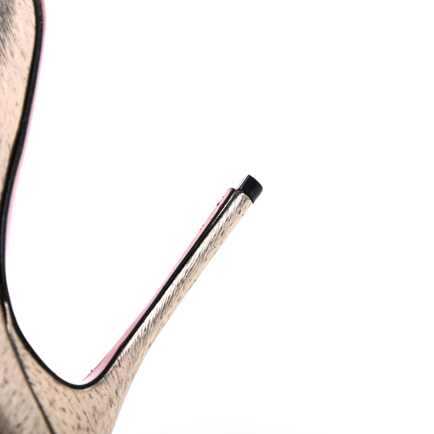Metallic Laminato Animal Print Iriza 100 Pumps 39 Platine