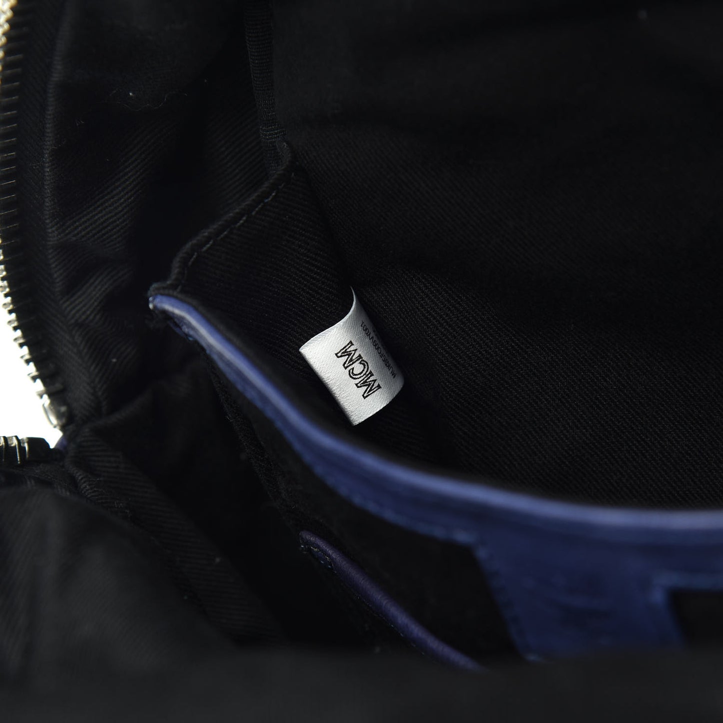 Lambskin Small Tumbler Backpack Navy