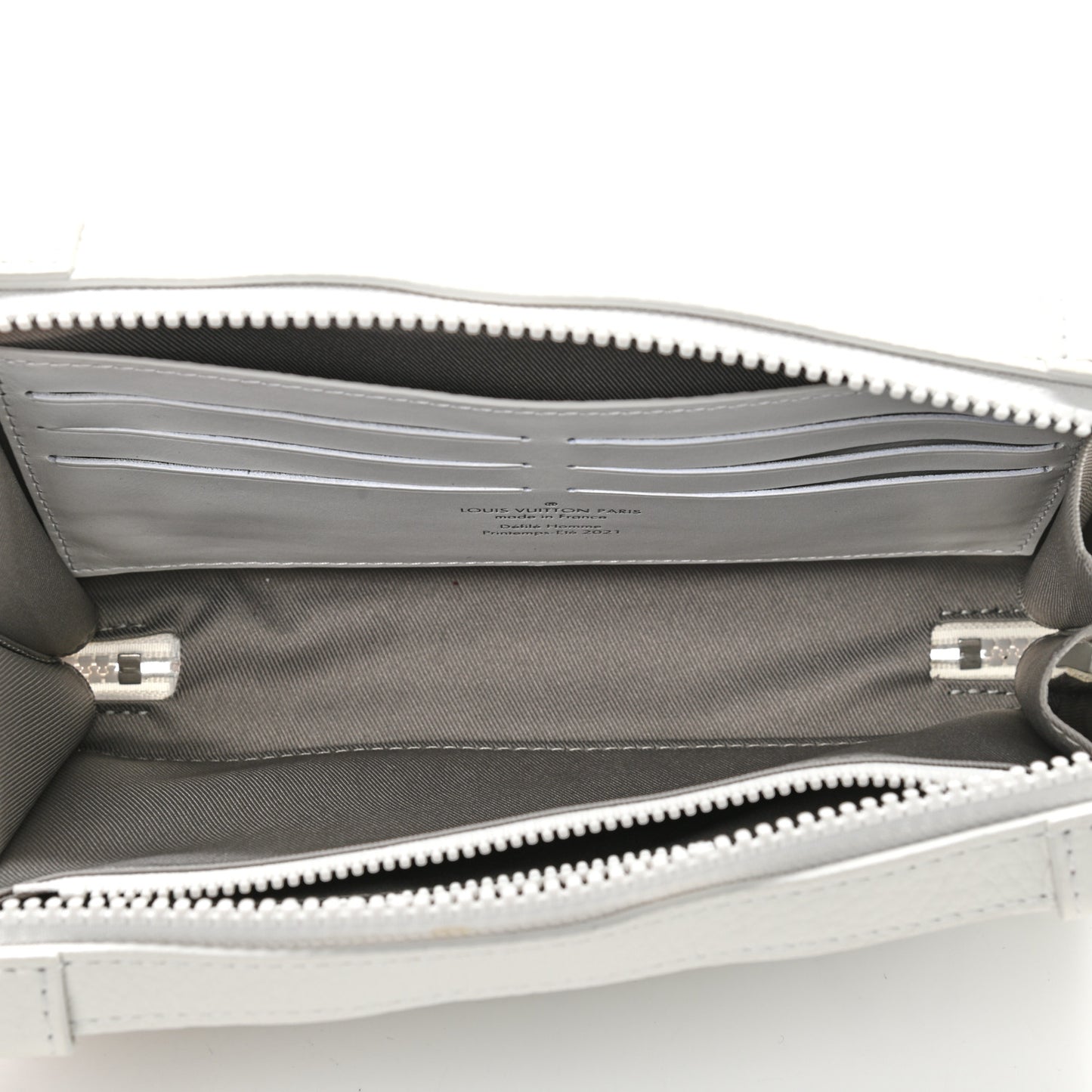 Taurillon Monogram LV Friends Soft Trunk Wallet White
