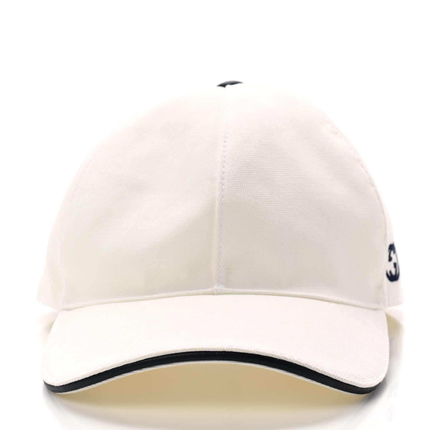 Gucci Canvas Web Baseball Hat XL 60 White 3 of 9