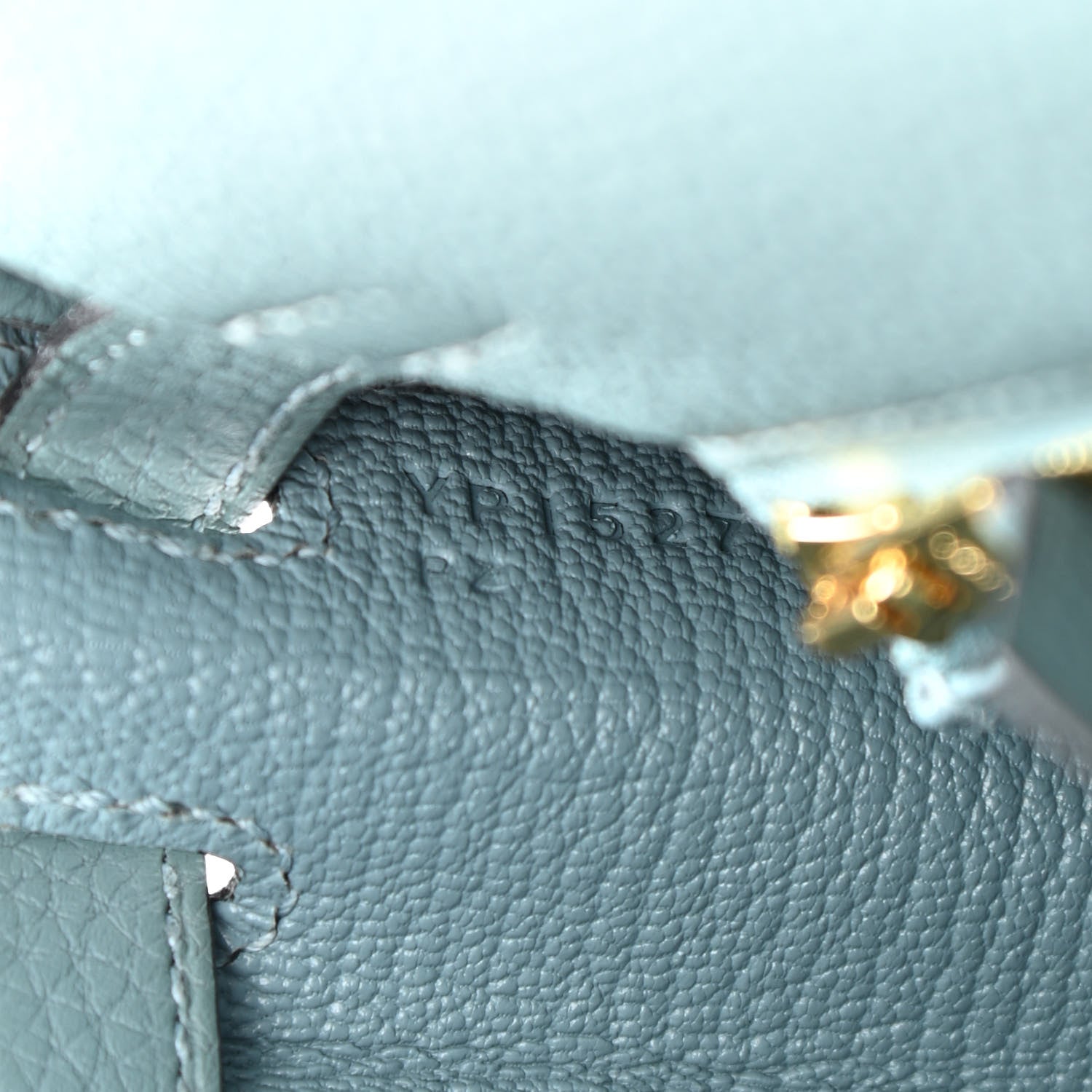 Hermes Togo Kelly Retourne 25 Ciel 7 of 13