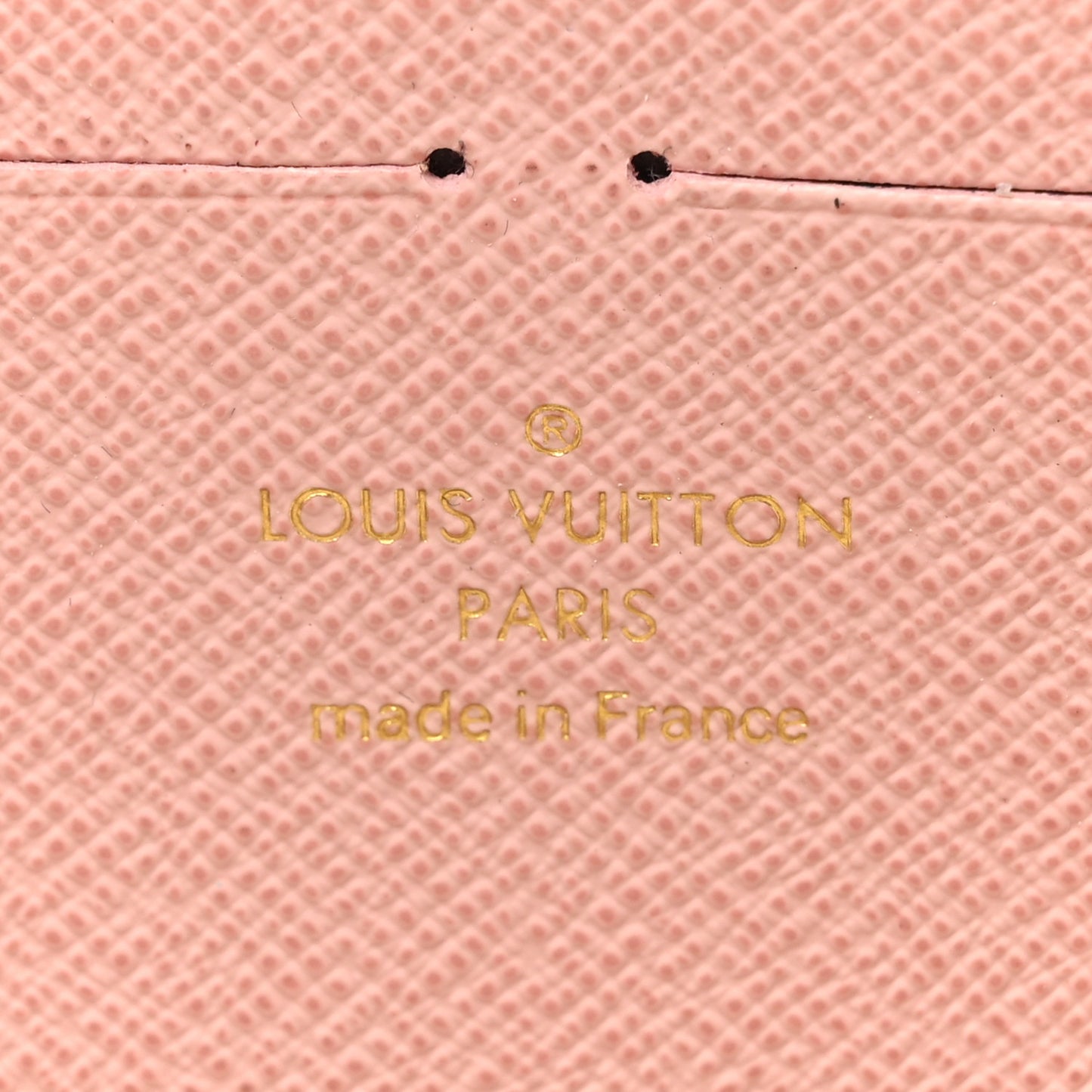 Damier Azur Clemence Wallet Rose Ballerine