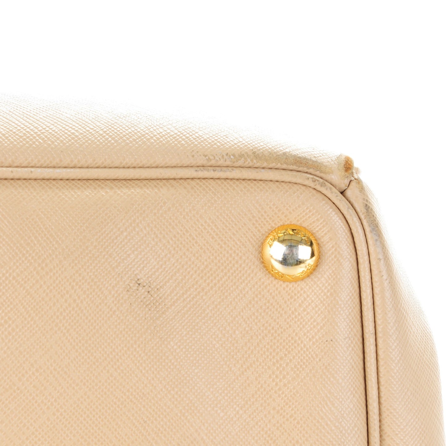Saffiano Lux Large Tote Sabbia