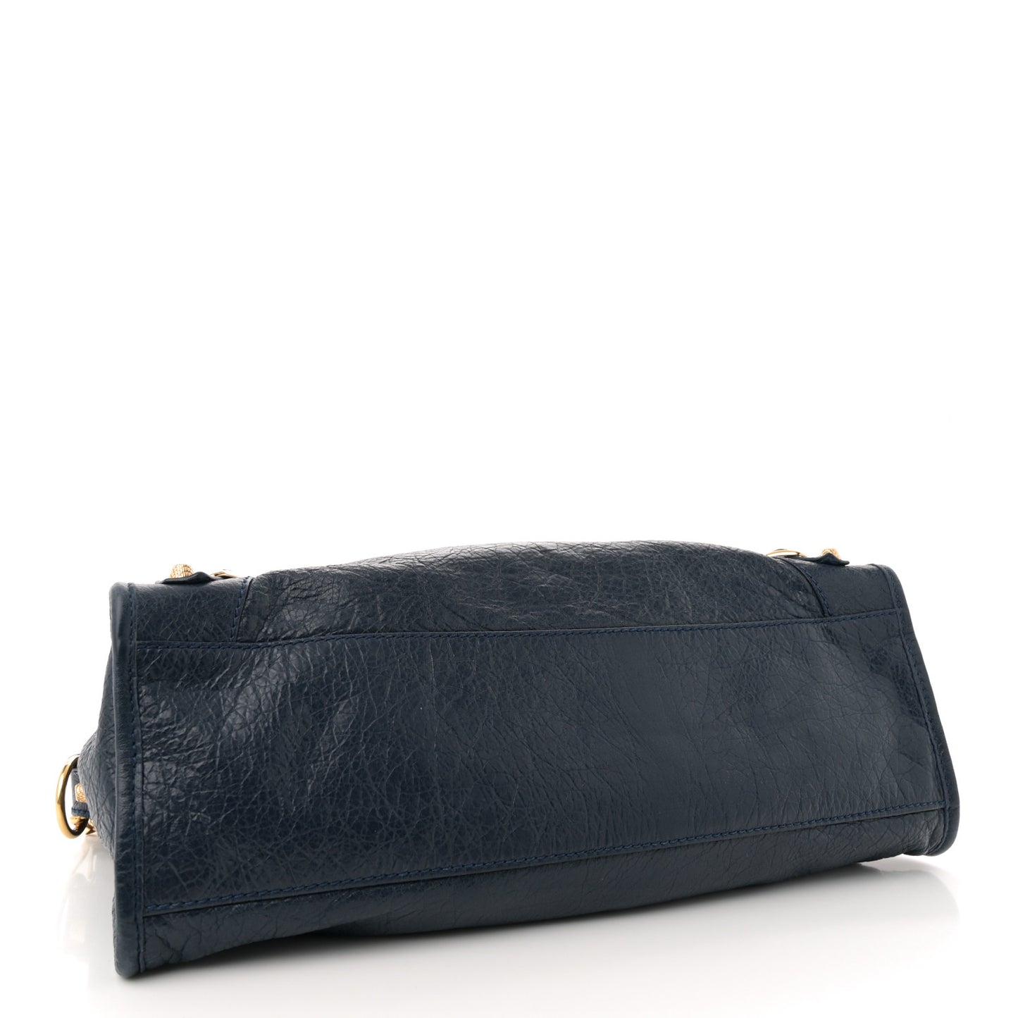 Agneau Giant 12 Gold Hardware City Bleu Obscur