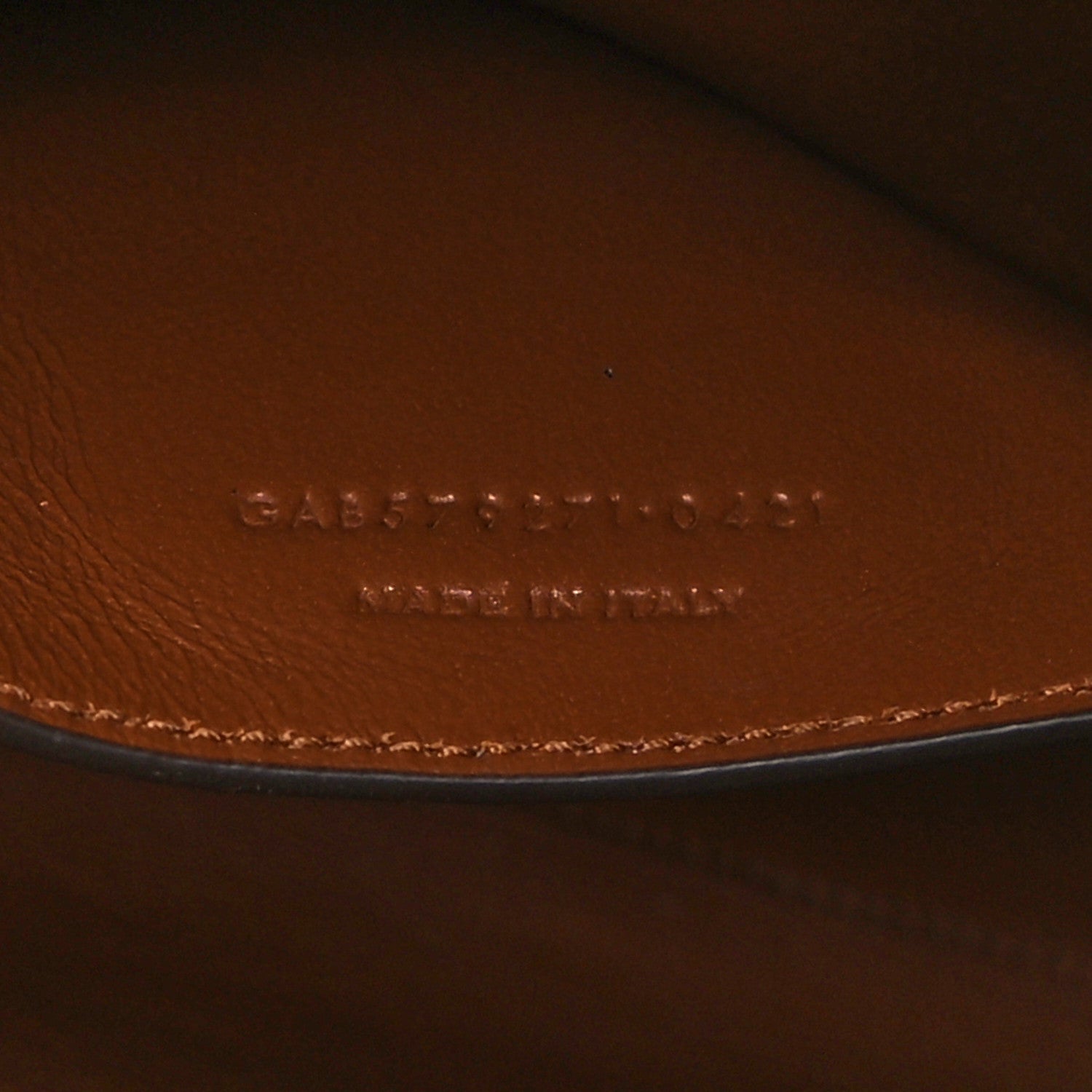 Saint Laurent Smooth Calfskin Manhattan Shoulder Bag Cognac 7 of 11