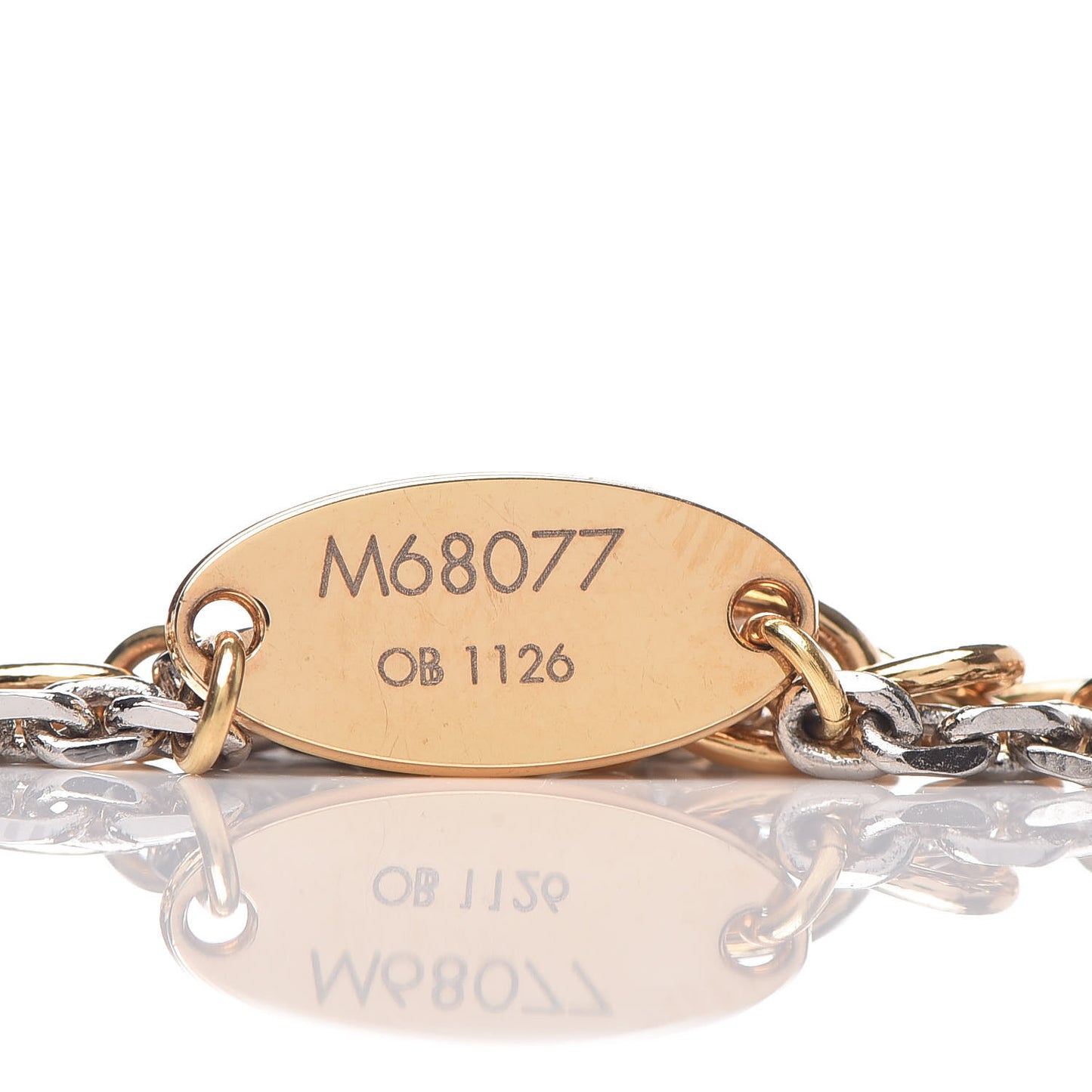 Logomania Bracelet Silver Gold