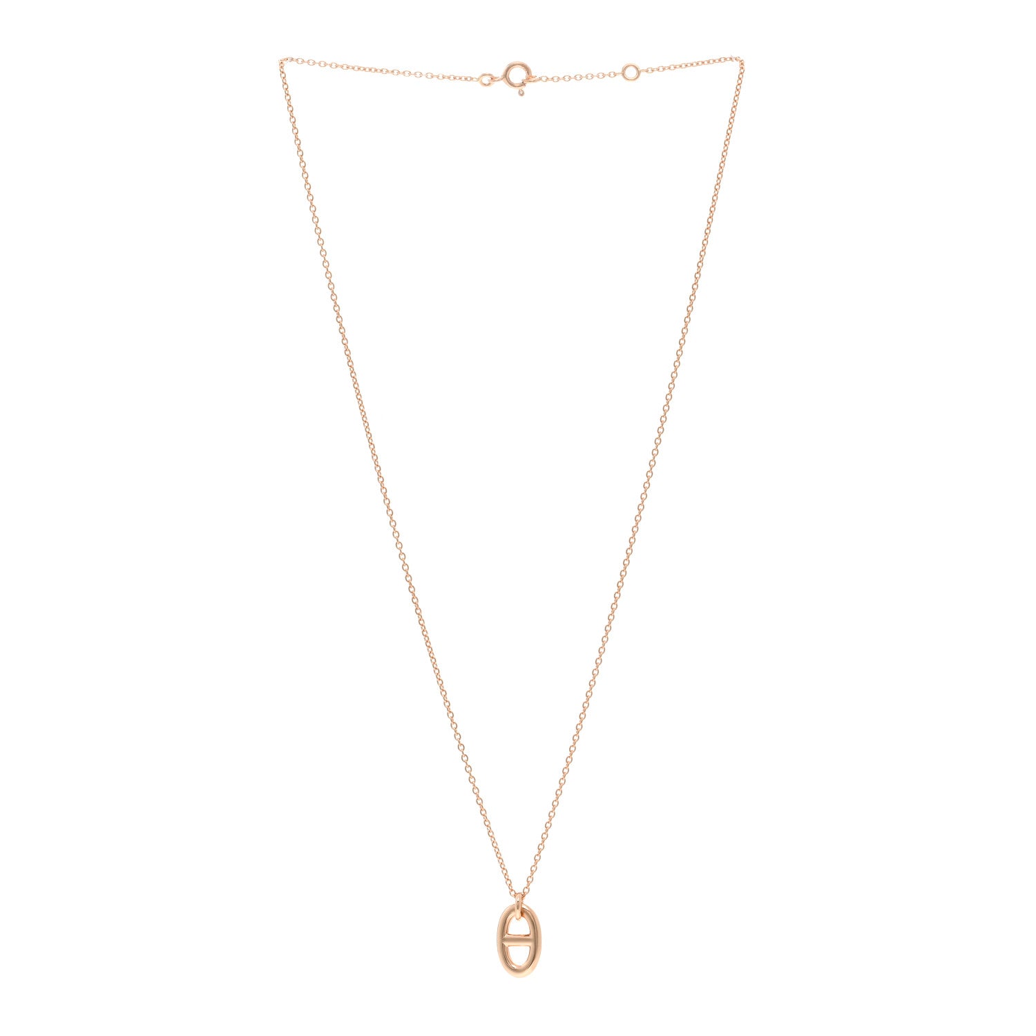 Hermes 18K Rose Gold PM Farandole Pendant Necklace 3 of 5