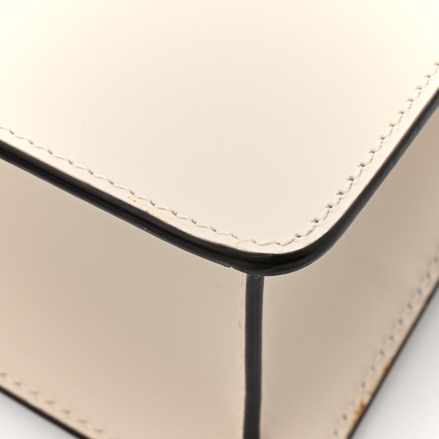 Calfskin Small Sylvie Shoulder Bag Off White