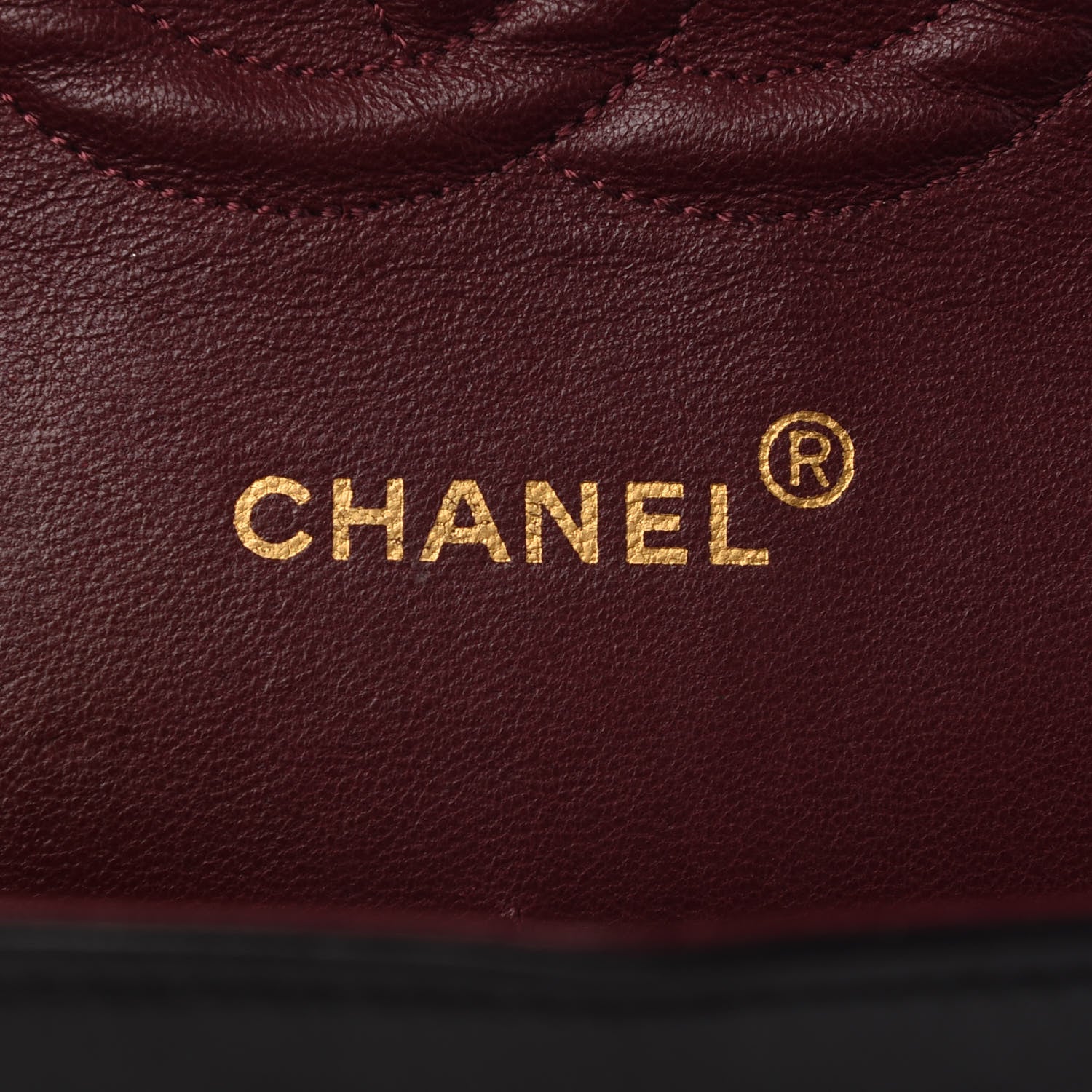 Chanel Lambskin Quilted Medium Double Flap Black 6 of 10