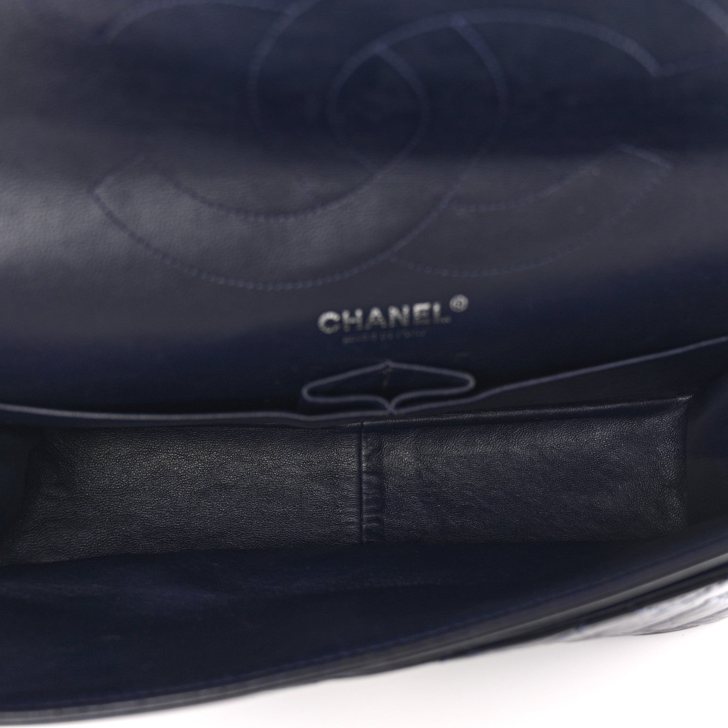 Chanel Aged Calfskin Quilted 2.55 Reissue 227 Flap Navy 5 of 10