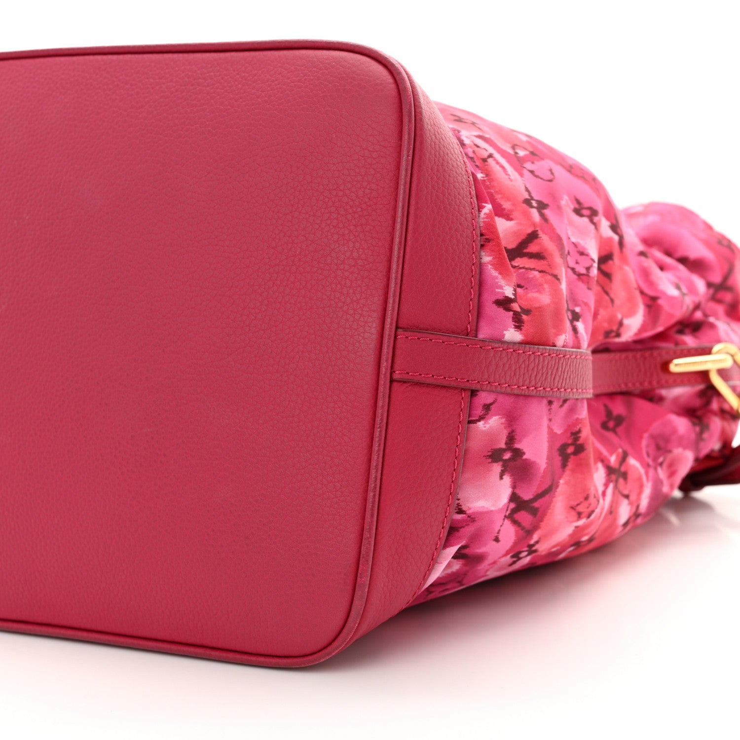 Louis Vuitton Nylon Monogram Ikat Noefull MM Rose Indien 10 of 13