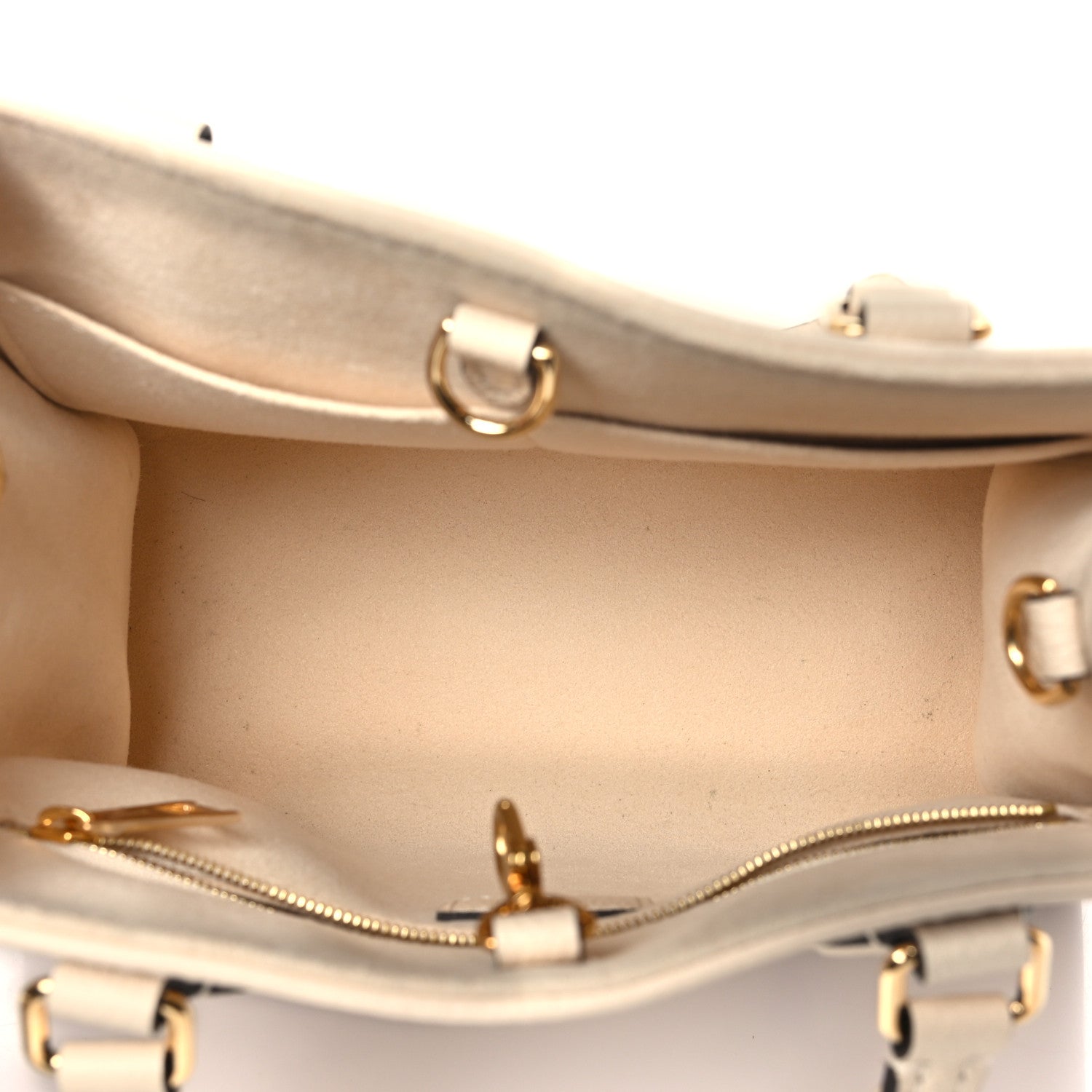 Louis Vuitton Empreinte Monogram Giant Onthego PM Creme Bois de Rose 5 of 9