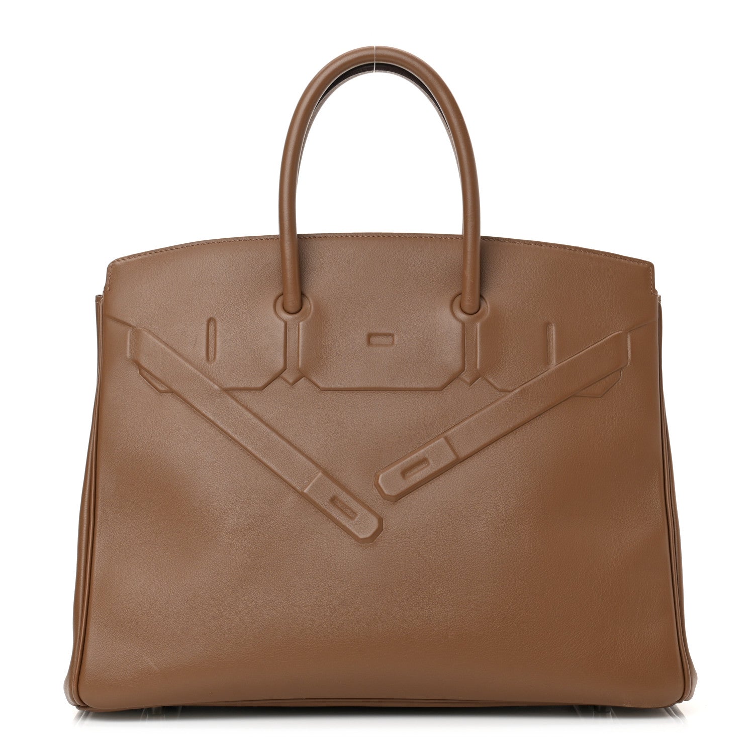 Hermes Swift Birkin Shadow 35 Alezan 1 of 31