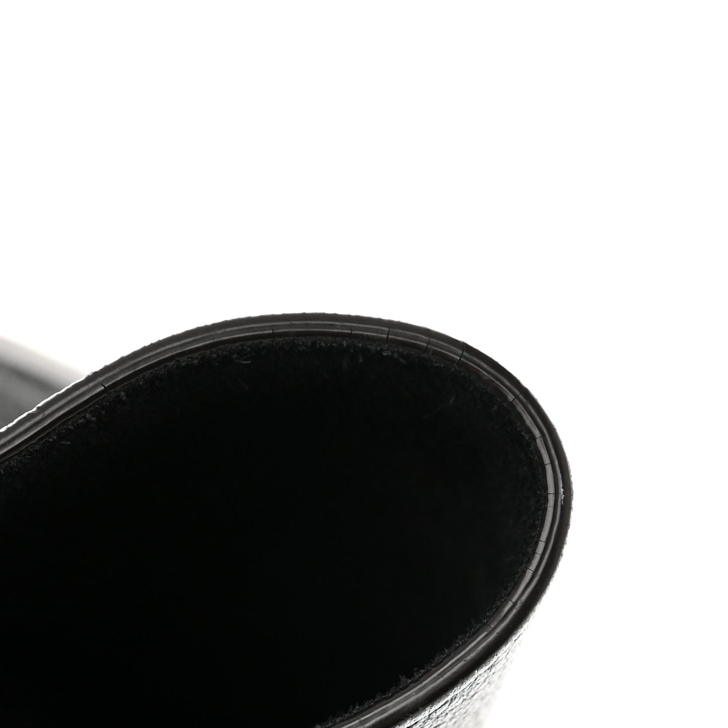 Drummed Calfskin Mini Luggage Black