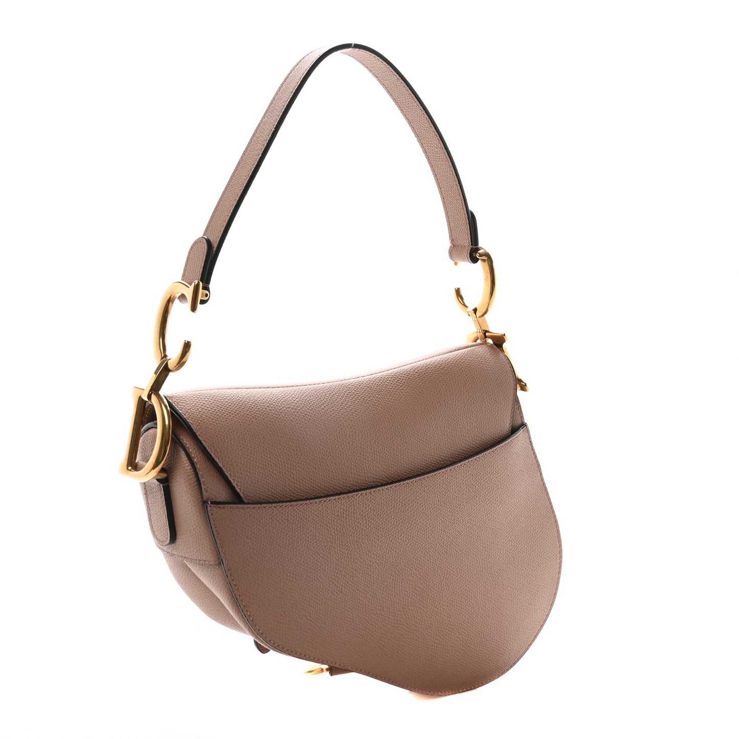 Grained Calfskin Saddle Bag Fard