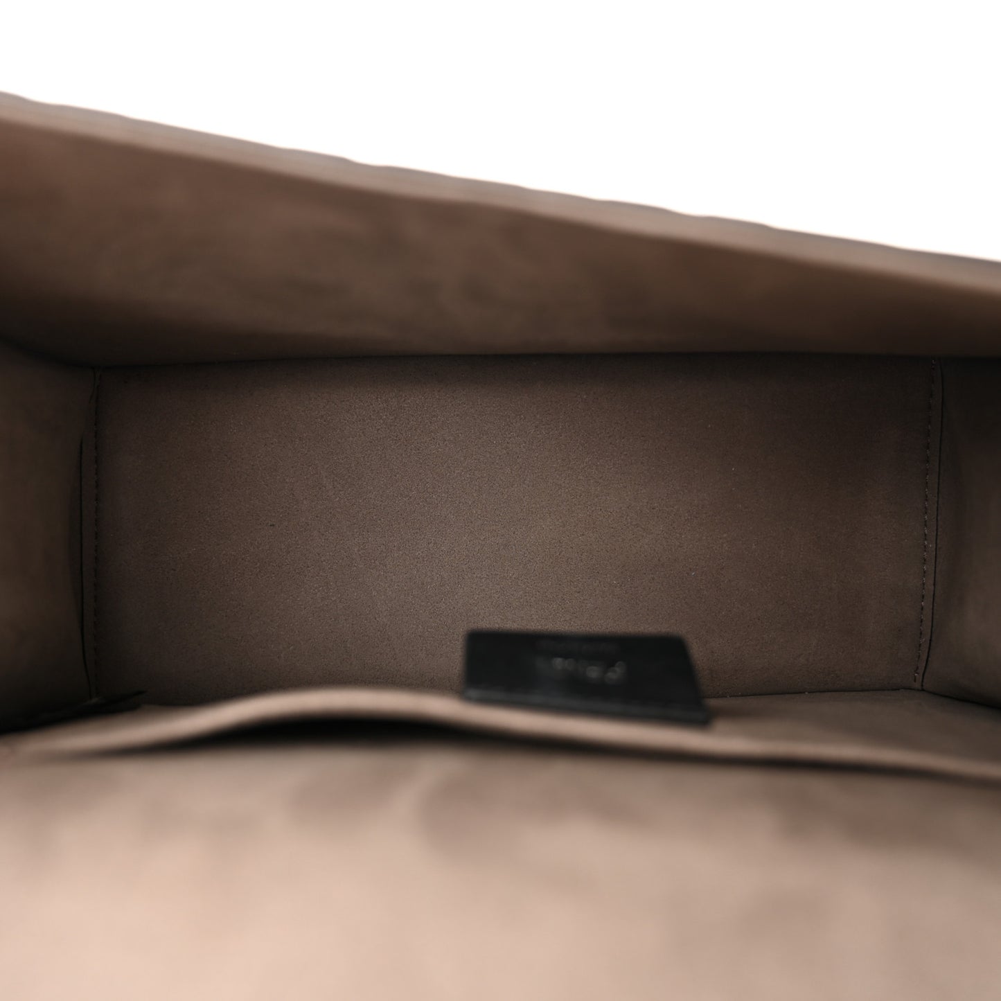 Vitello Century F is Fendi Whipstitch Threads FF Embossed Kan I Shoulder Bag Amido Fiamma