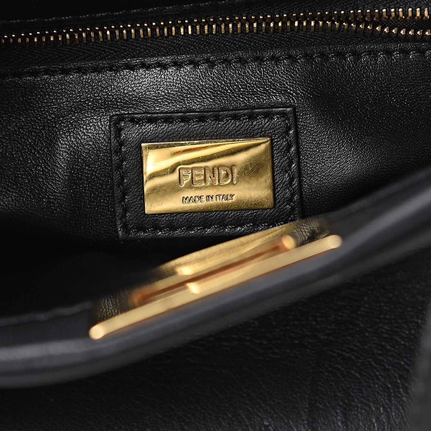 Nappa Mini Peekaboo Iconic Satchel Black