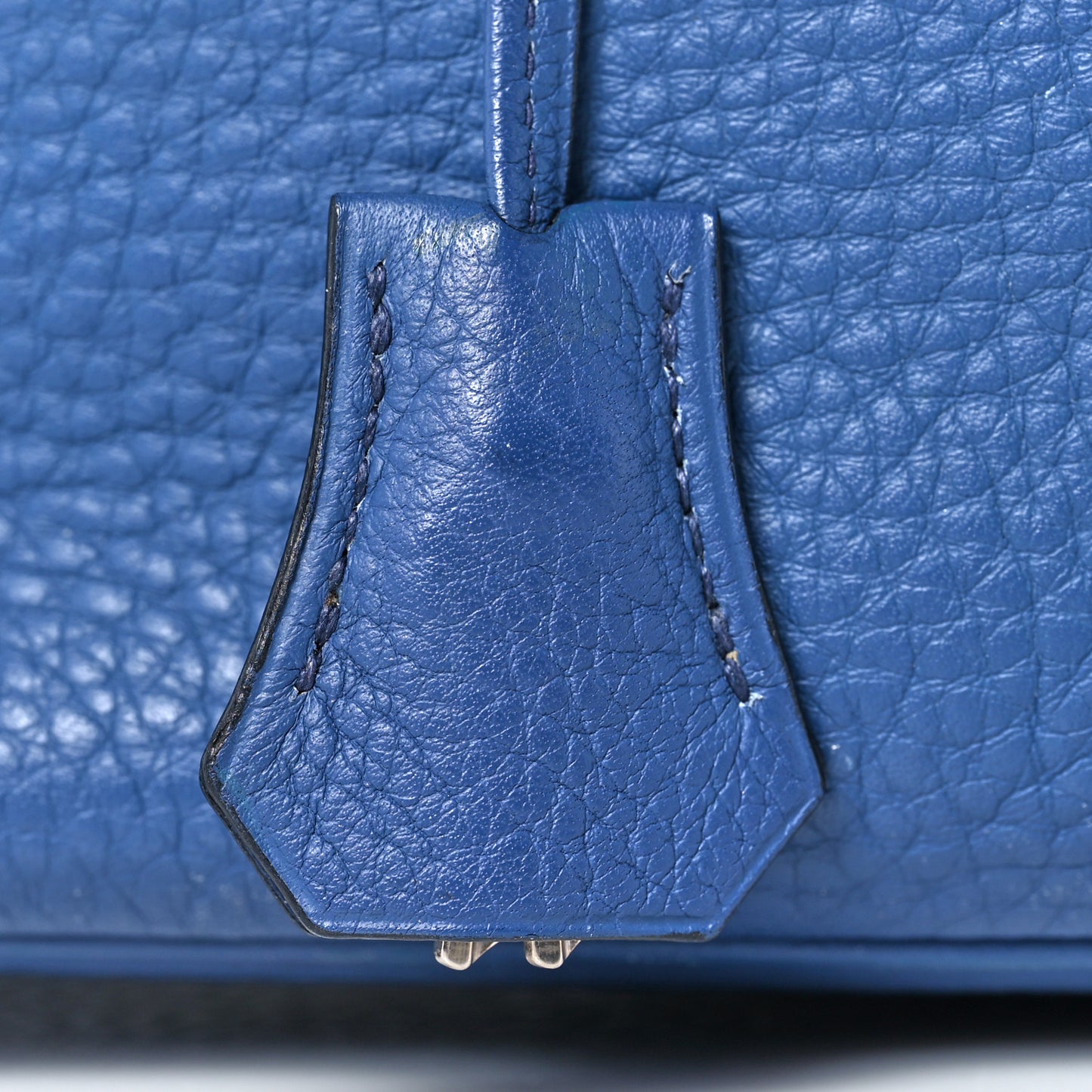 Taurillon Clemence Birkin 35 Bleu Brighton