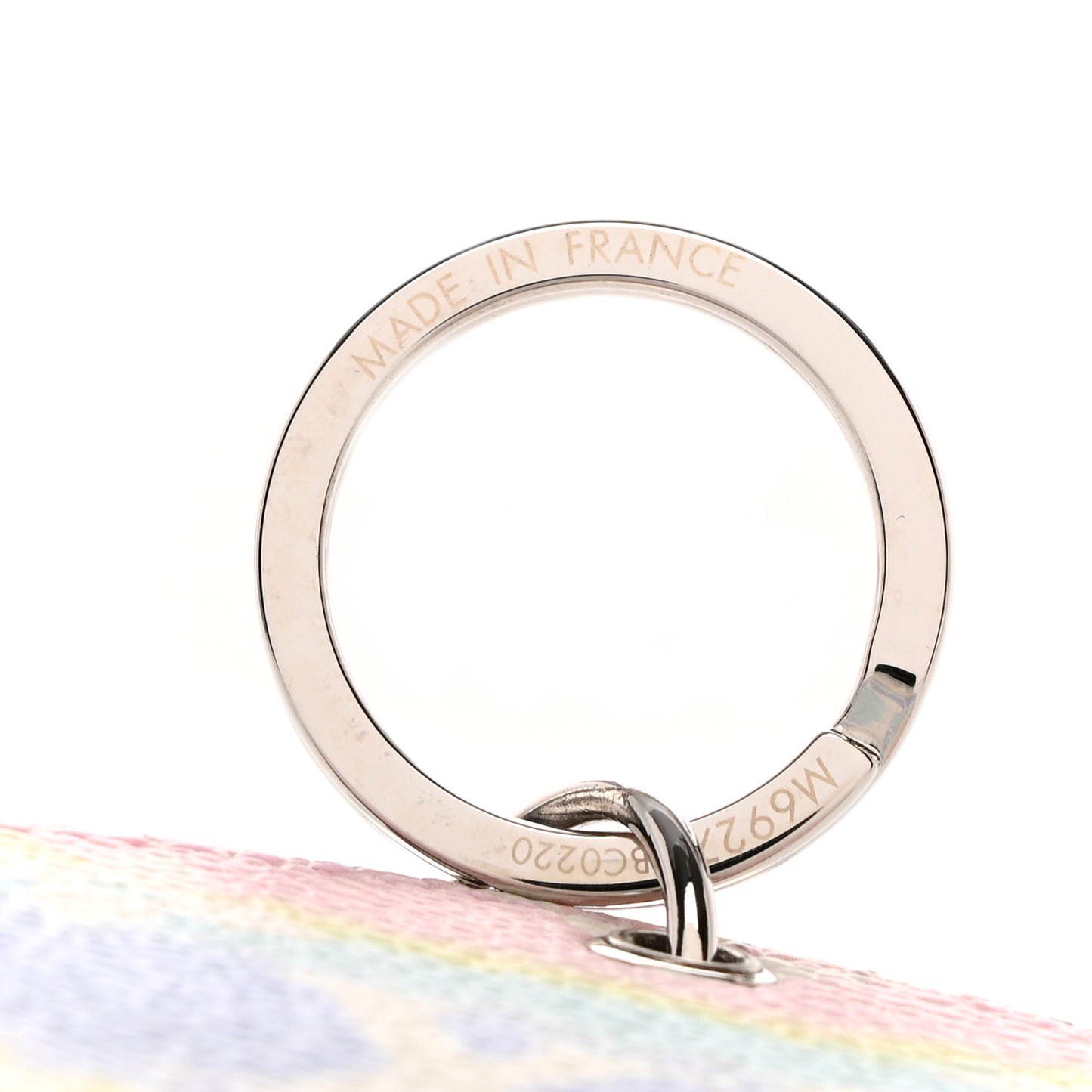 Monogram Escale Bag Charm Key Holder Pastel