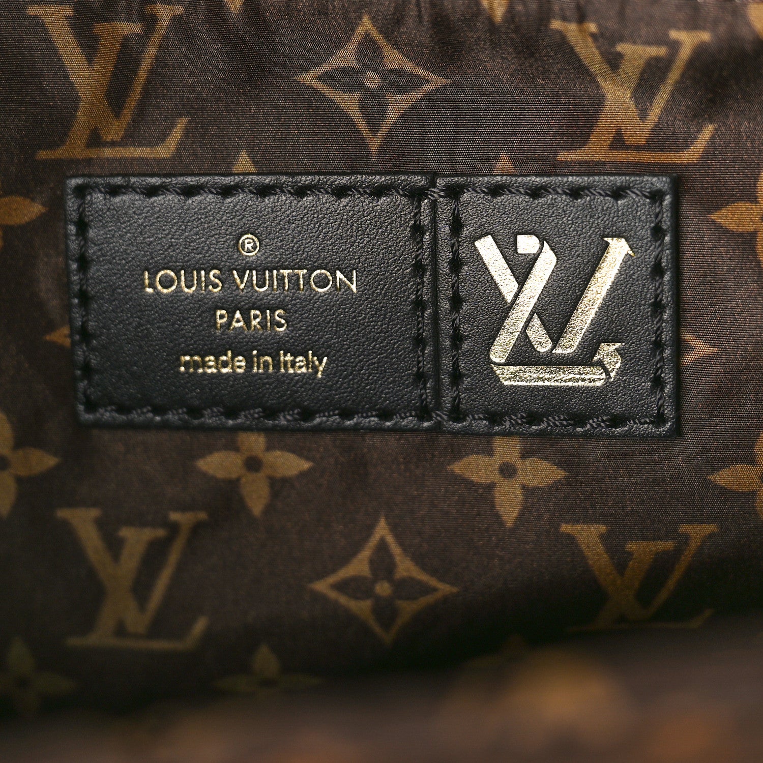 Louis Vuitton Econyl Monogram Pillow Giant Onthego MM Black 6 of 9