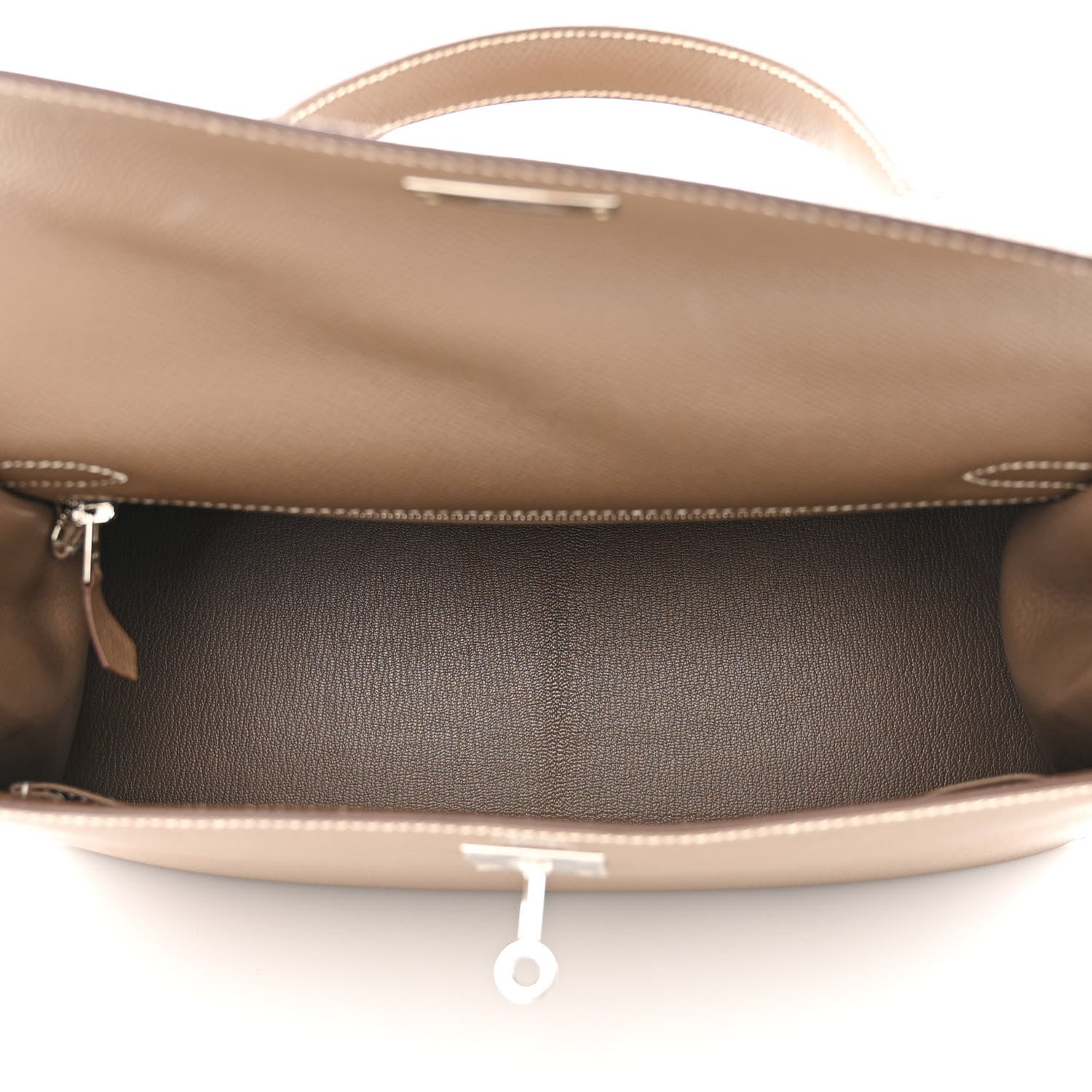 Hermes Epsom Kelly Sellier 32 Etoupe 5 of 10