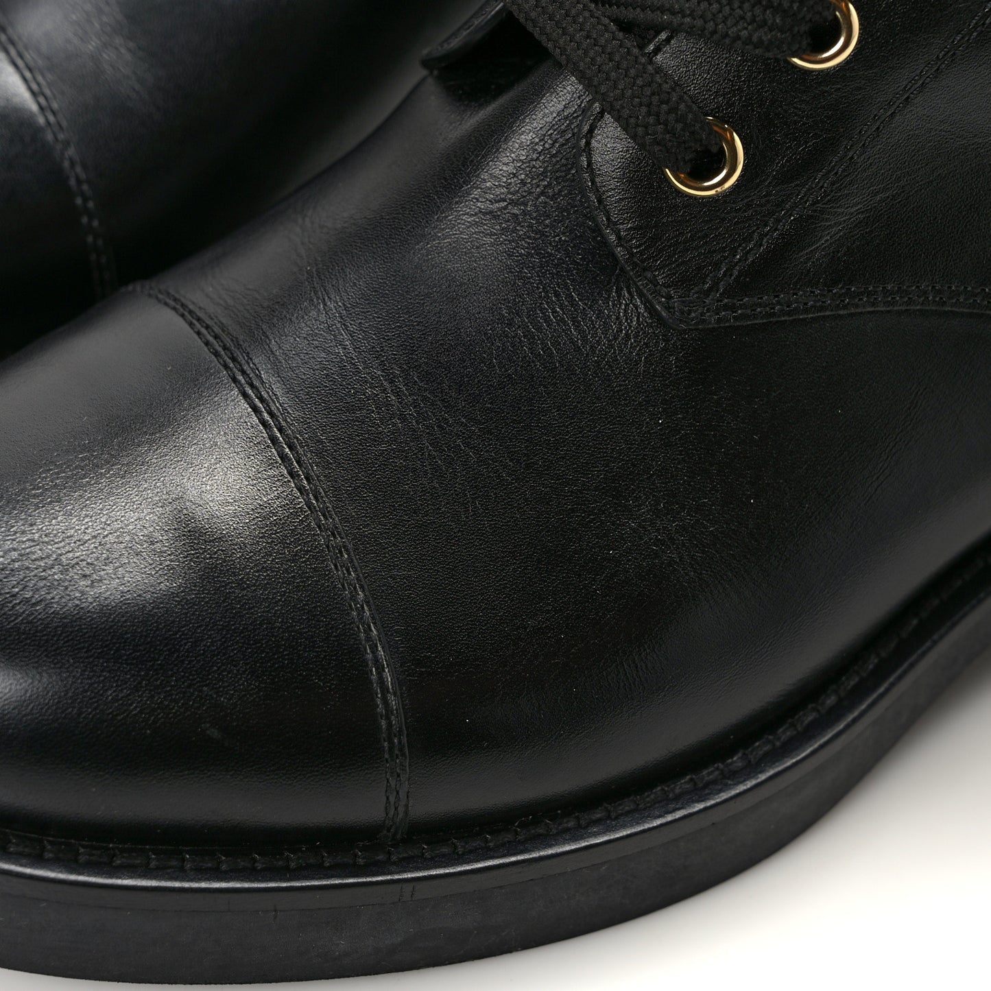 Calfskin Wonderland Ranger Boots 38.5 Black