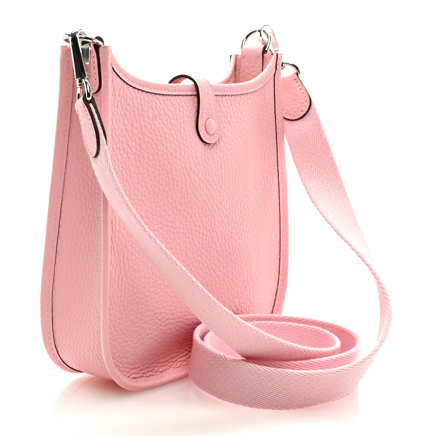 Hermes Taurillon Clemence Evelyne TPM Rose Sakura 2 of 9