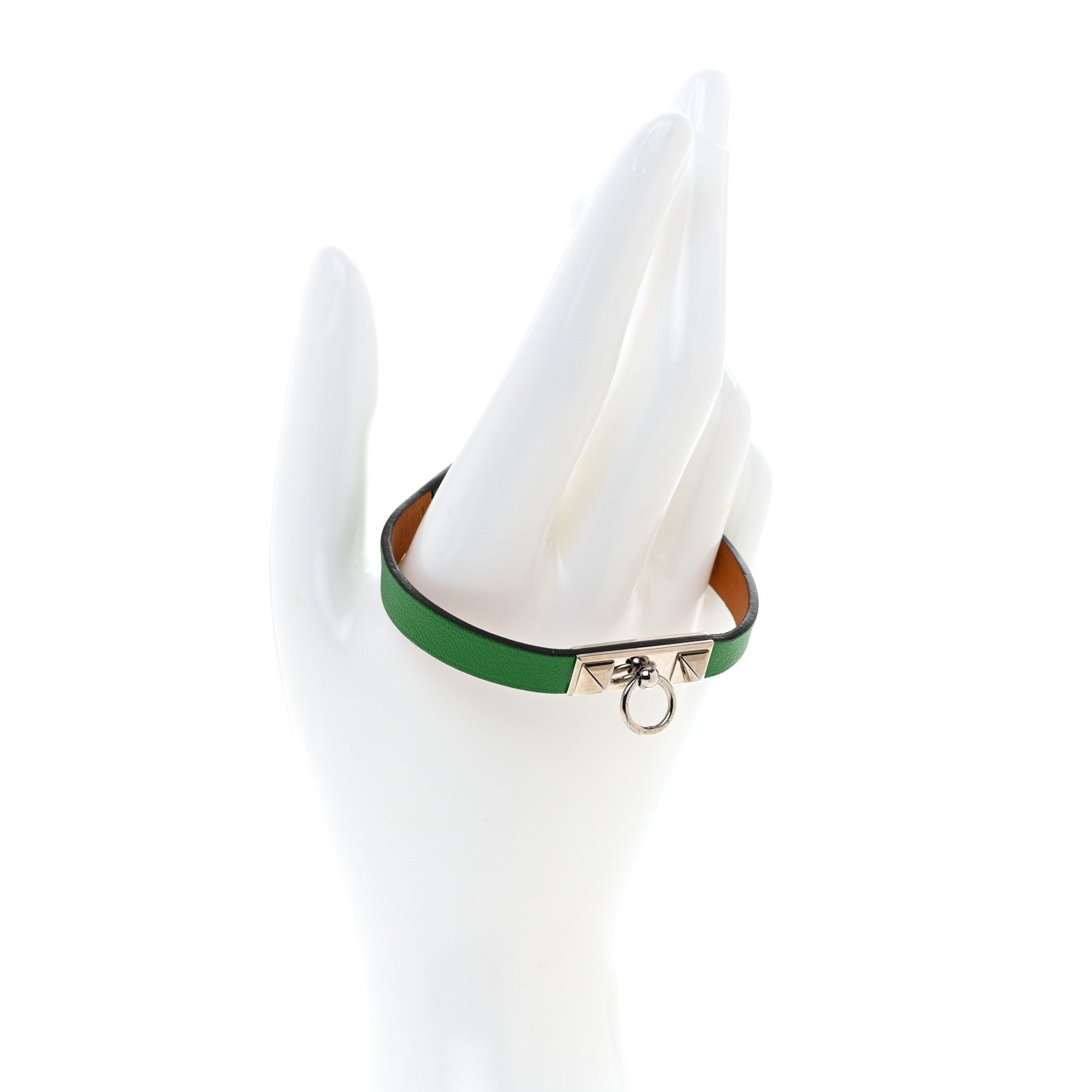 Hermes Chevre Chamkila Mini Rivale Bracelet M Bambou 2 of 7