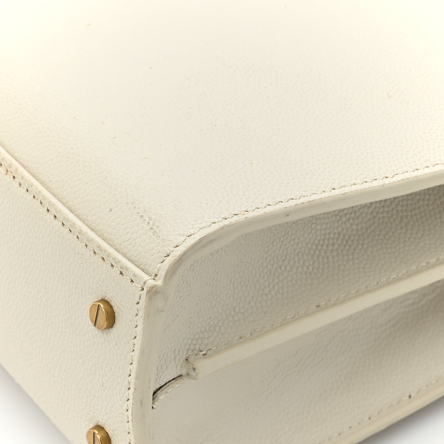 Grain de Poudre Mini Classic Monogram Cassandra Top Handle Crema Soft