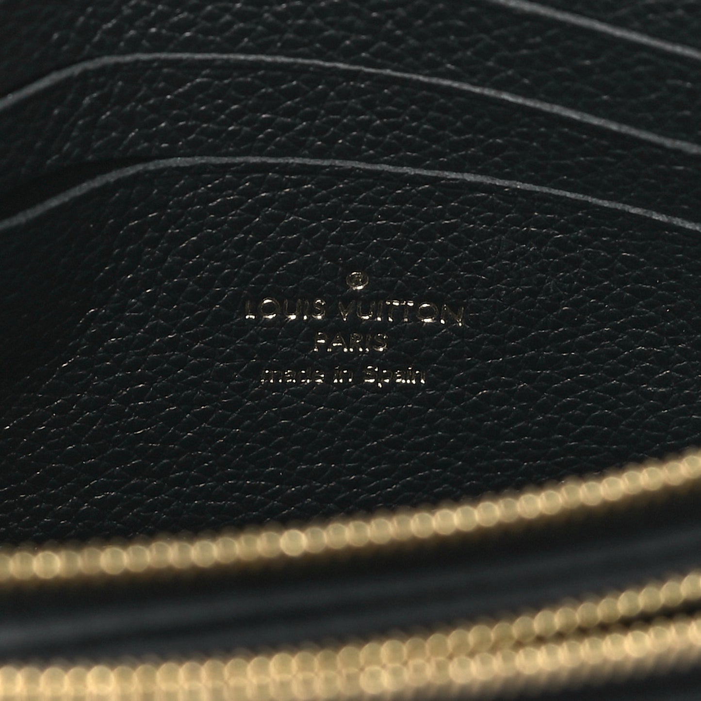Empreinte Double Zip Pochette Black