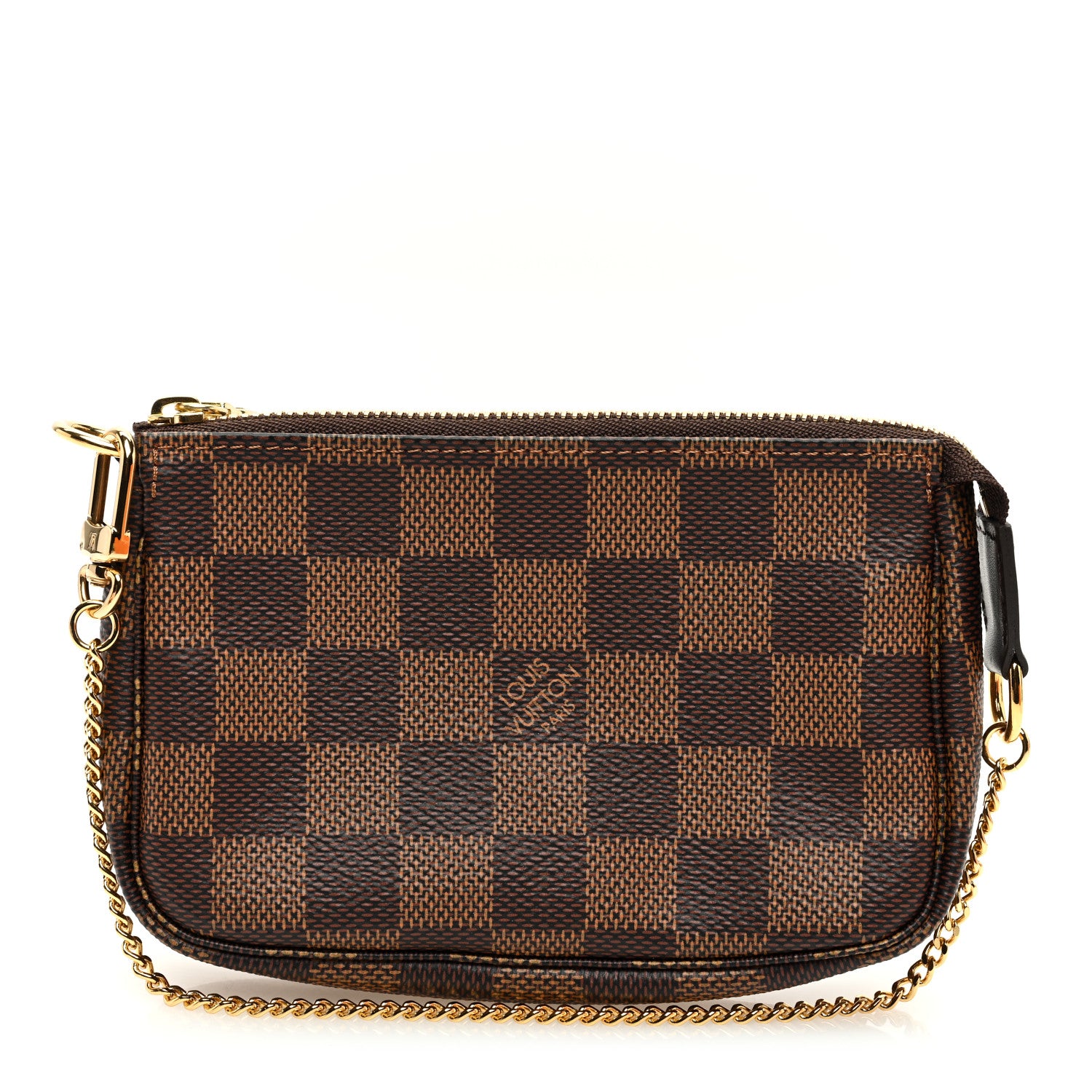 Louis Vuitton Damier Ebene Mini Pochette Accessories 1 of 9